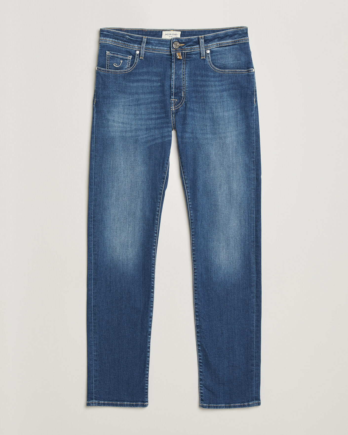 Uomini | Pantaloni | Jacob Cohën | Bard Slim Fit Super Stretch Jeans Light Vintage