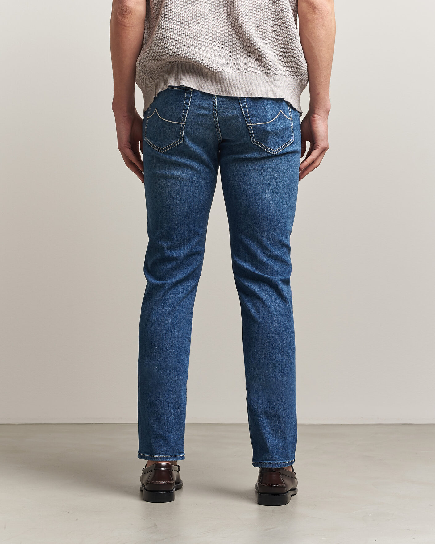 Uomini | Pantaloni | Jacob Cohën | Bard Slim Fit Super Stretch Jeans Light Vintage