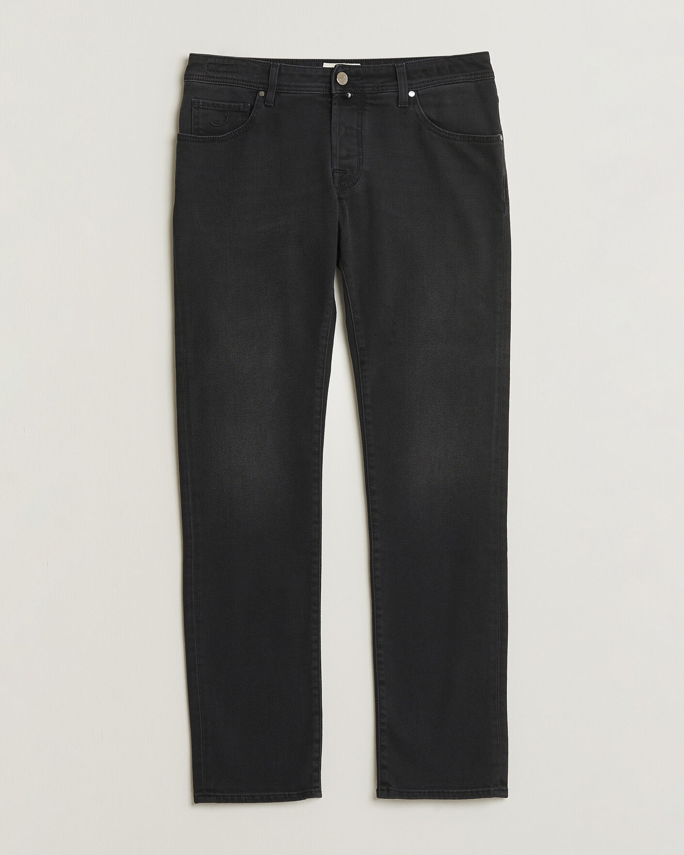 Uomini | Jeans | Jacob Cohën | Nick Slim Fit Power Stretch Jeans Medium Black Wash