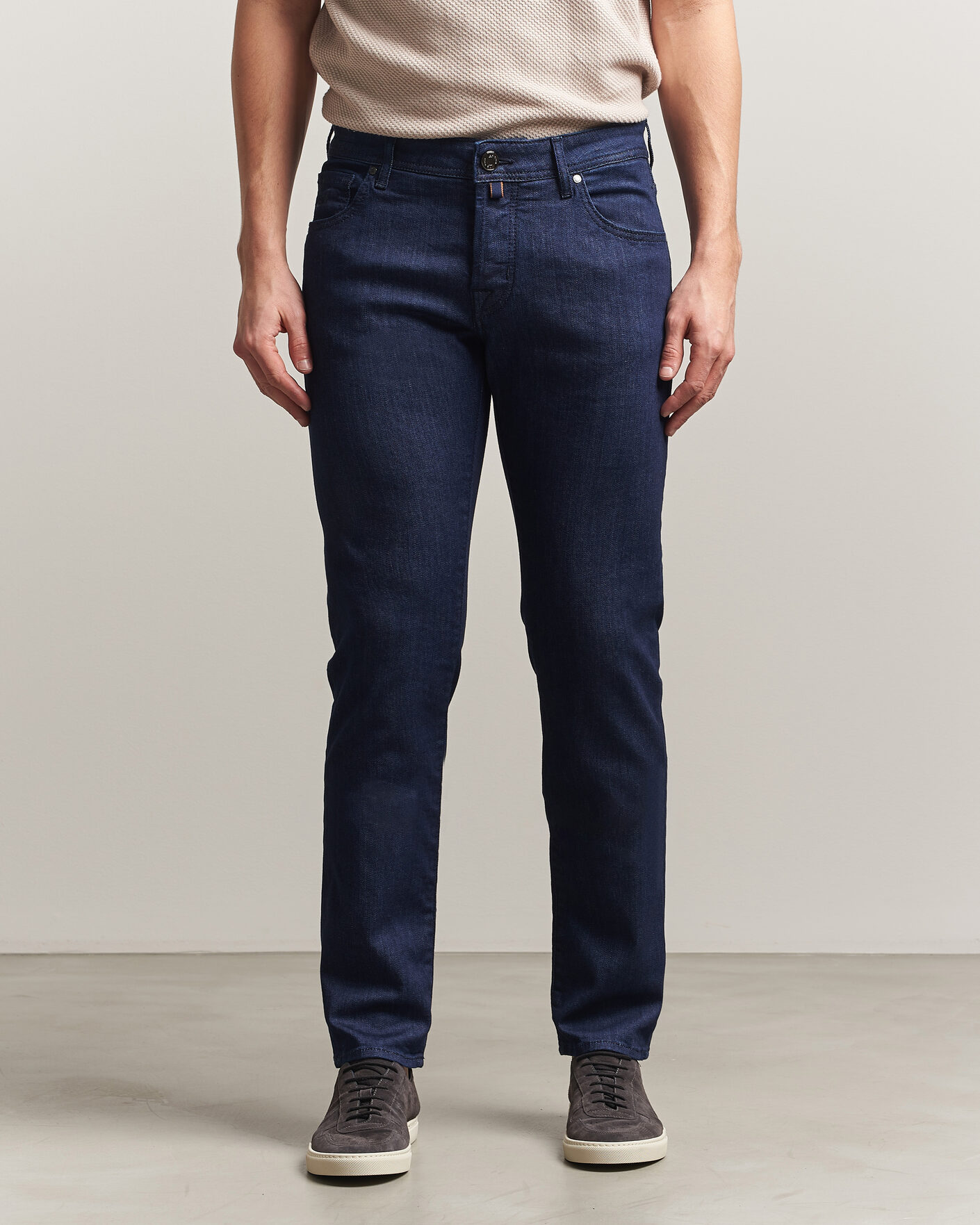 Uomini | Pantaloni | Jacob Cohën | Nick Slim Fit Super Stretch Jeans Rinse Wash