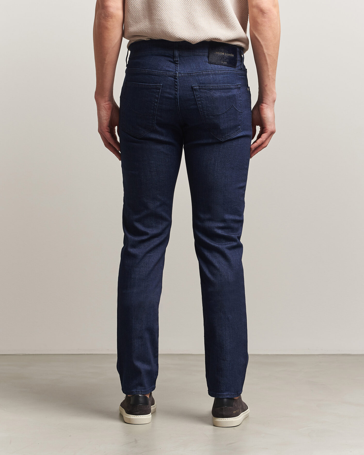 Uomini | Pantaloni | Jacob Cohën | Nick Slim Fit Super Stretch Jeans Rinse Wash