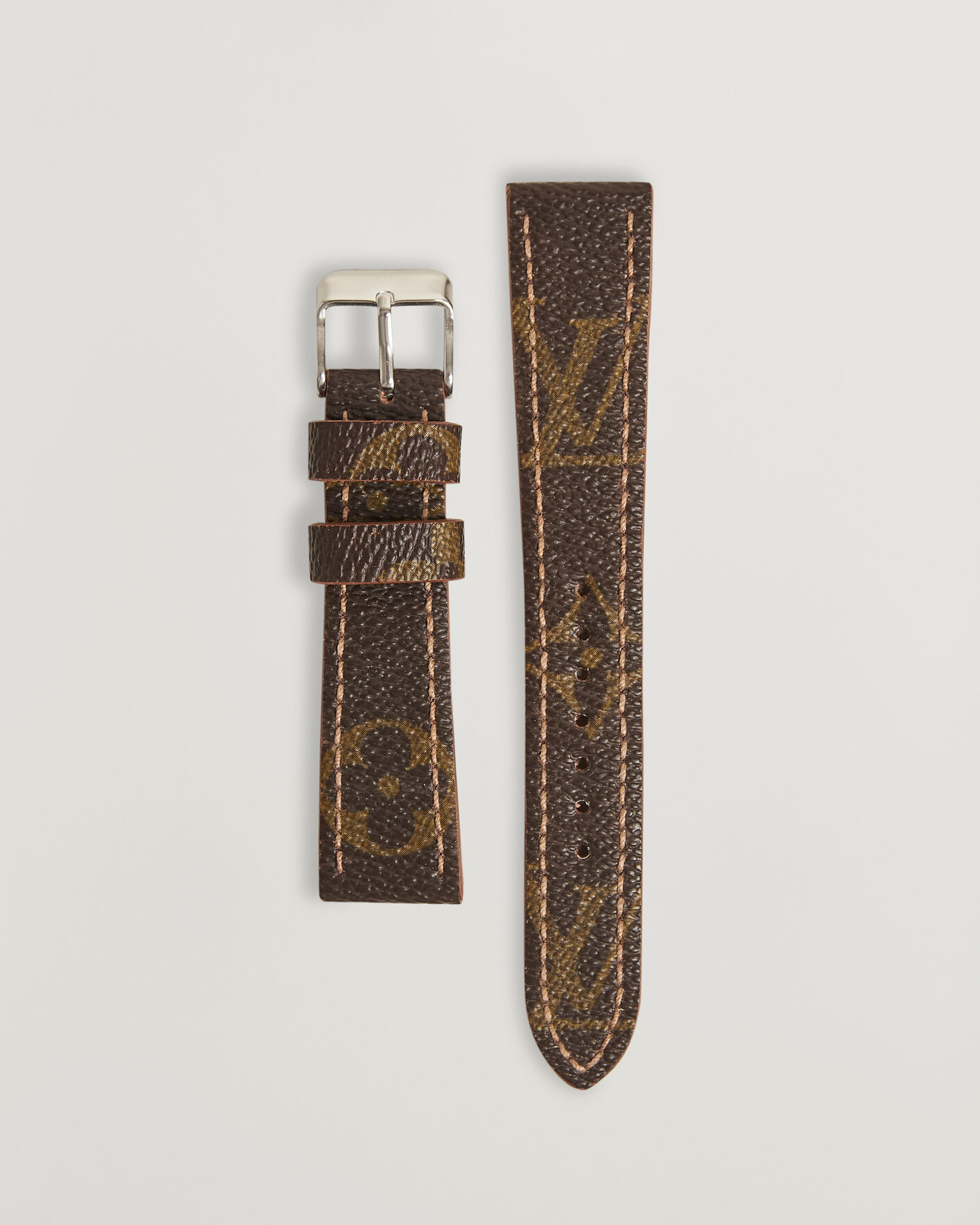 Uomini | Cinturini per orologi | Care with Carl | Watch Strap Remade Louis Vuitton 20/16 mm Monogram