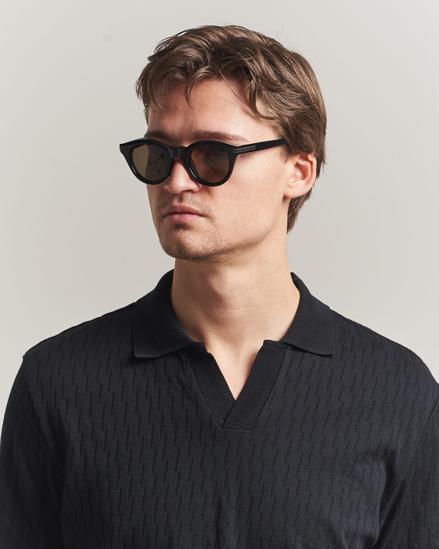 Uomini | Occhiali da sole | Zegna | EZ0302 Sunglasses Black
