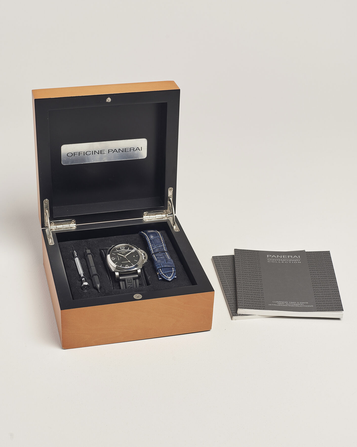 Uomini | Pre-Owned & Vintage Watches | Panerai Pre-Owned | Luminor 44 1950 GMT 