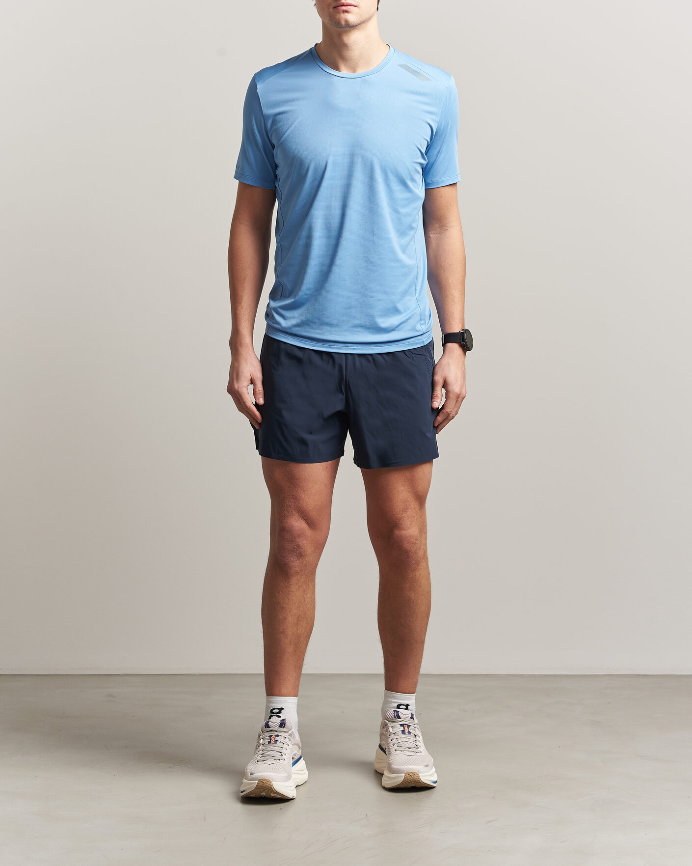 Uomini | T-shirt | SOAR Running | Tech Tee Blue