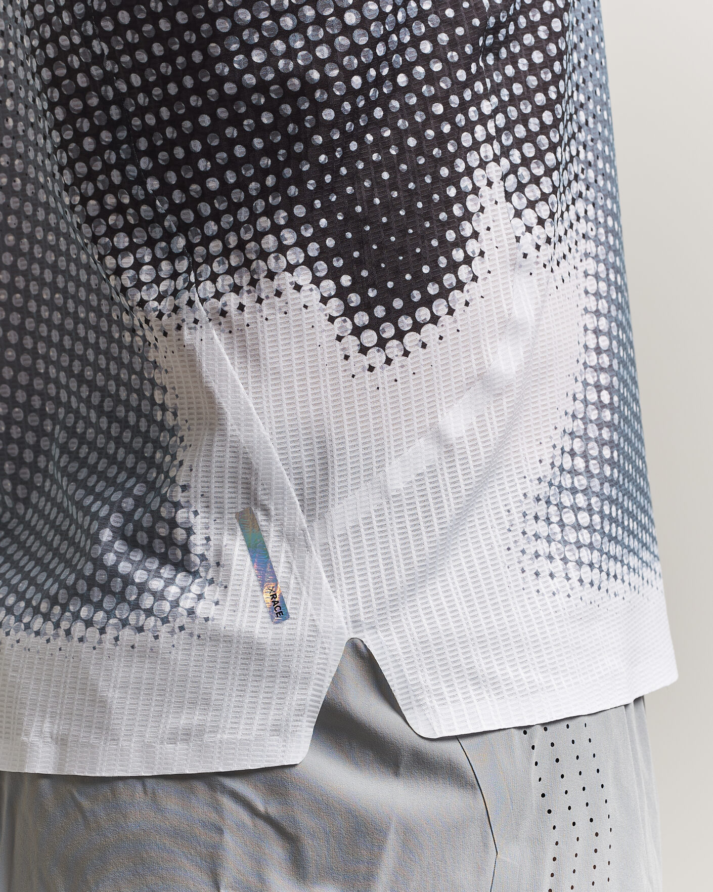 Uomini | T-shirt | SOAR Running | Race Vest Black/White