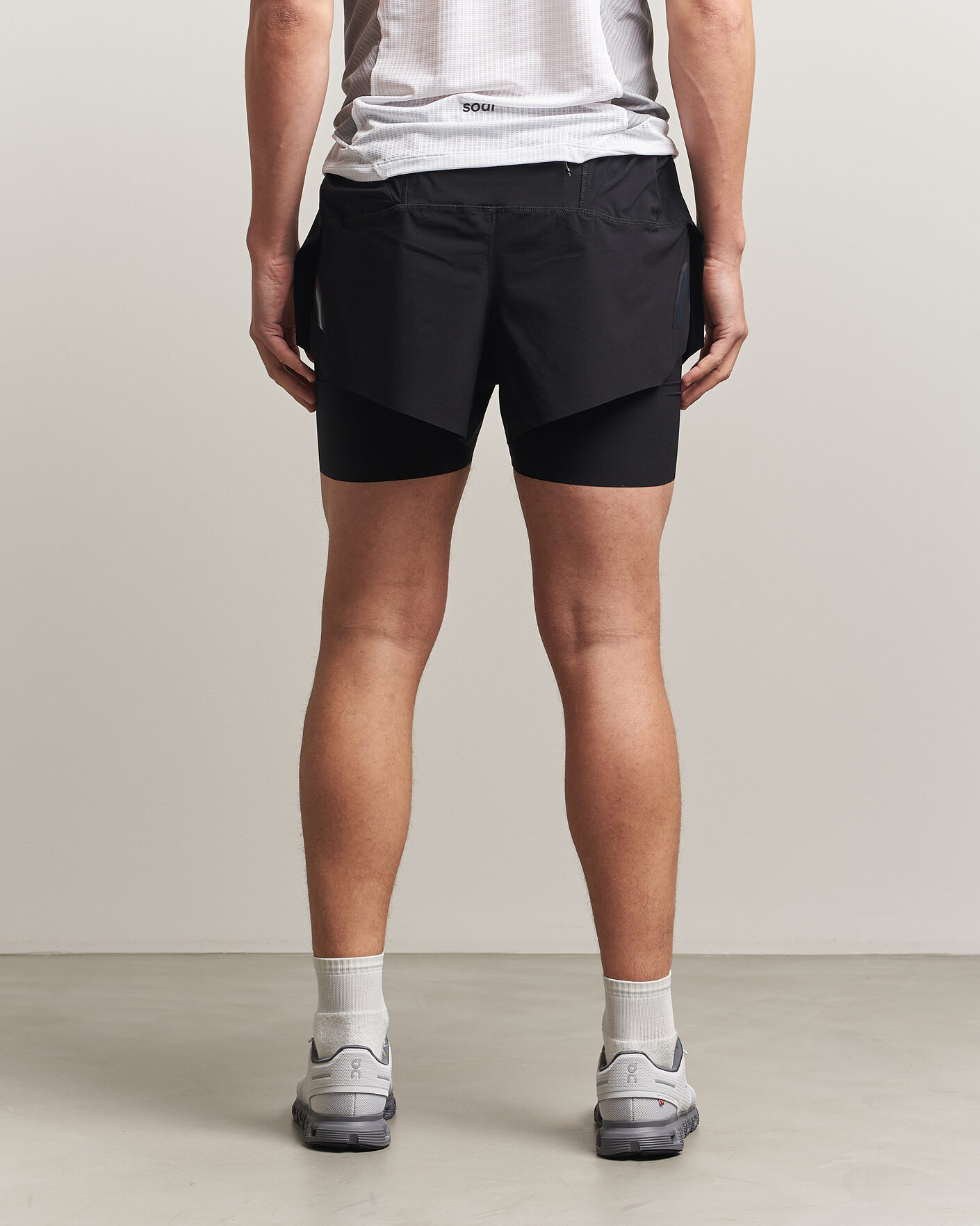 Uomini | Pantaloncini | SOAR Running | Trail Shorts Black