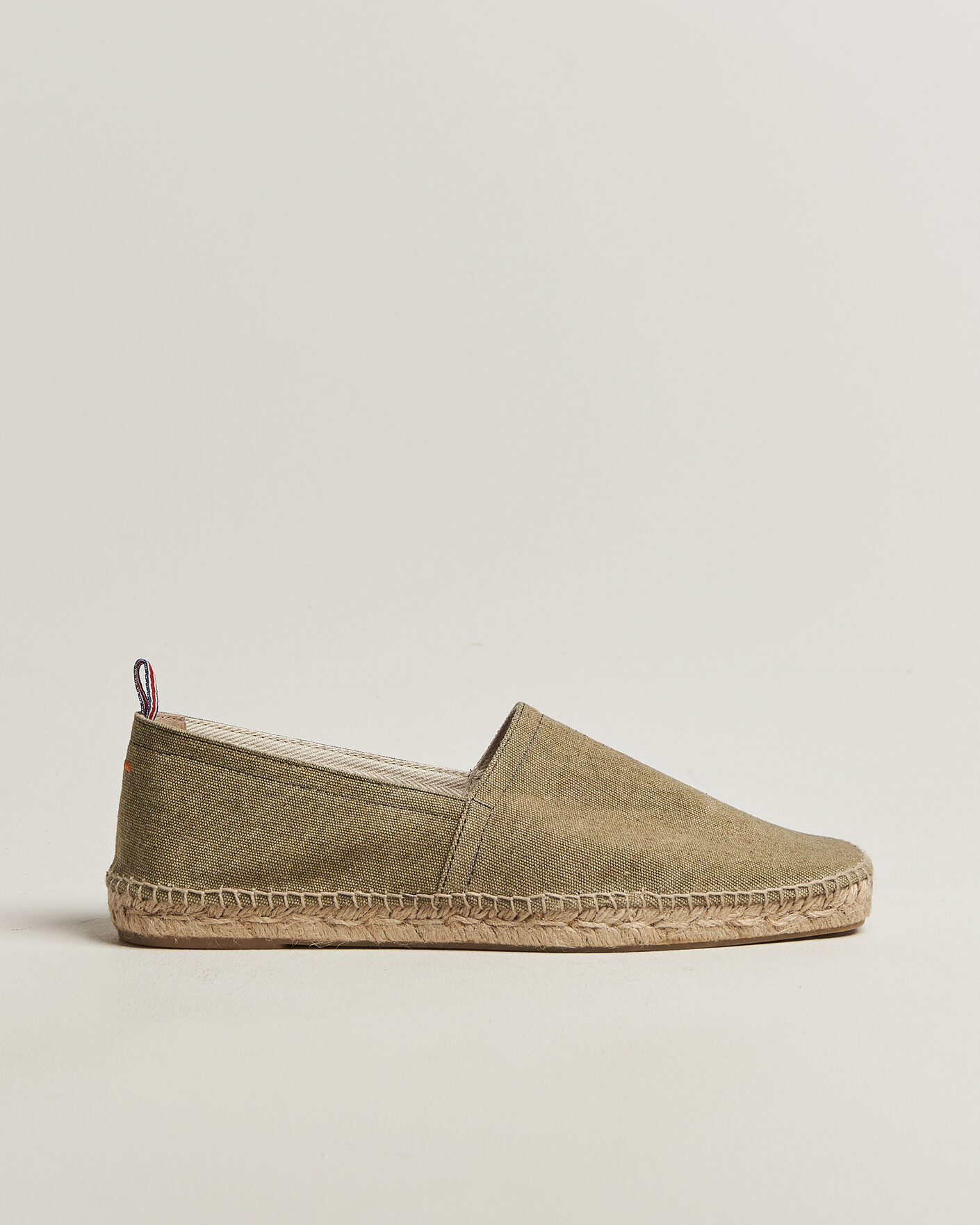 Uomini | Espadrillas | Castañer | Pablo Washed Canvas Espadrilles Laurel Green