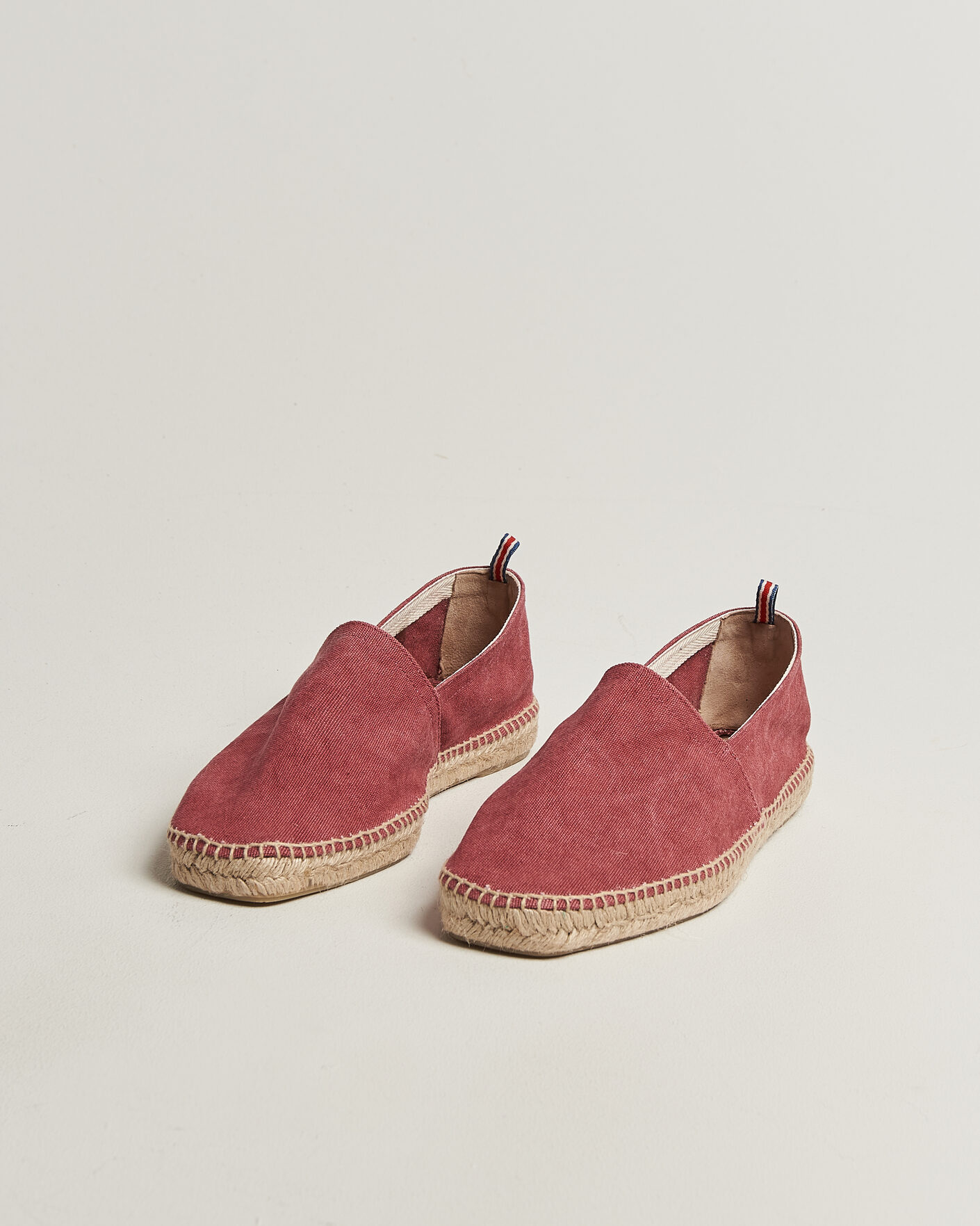 Uomini | Espadrillas | Castañer | Pablo Washed Canvas Espadrilles Merlot