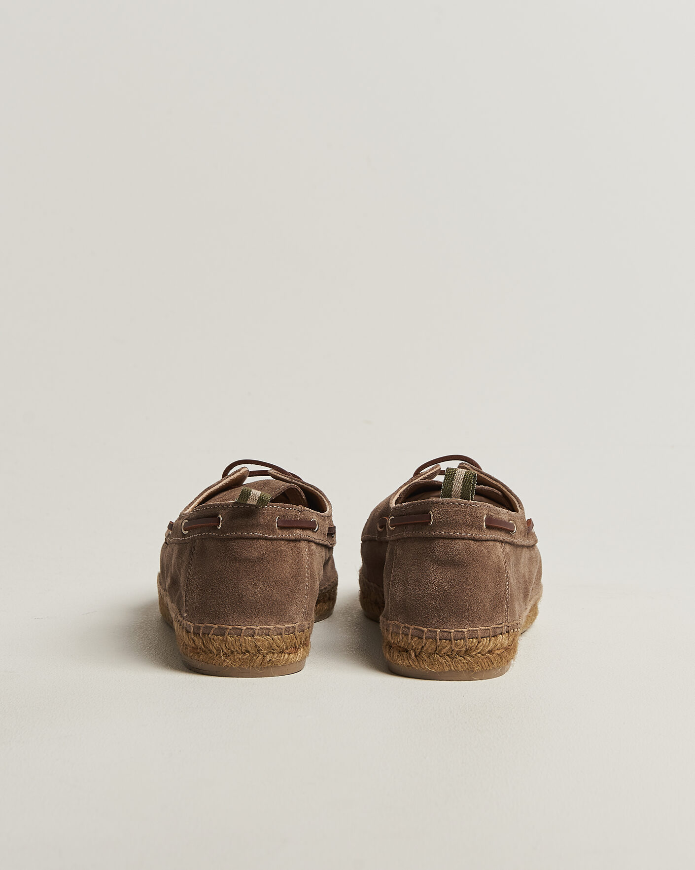 Uomini | Espadrillas | Castañer | Nemo Casual Suede Boat Shoe Topo