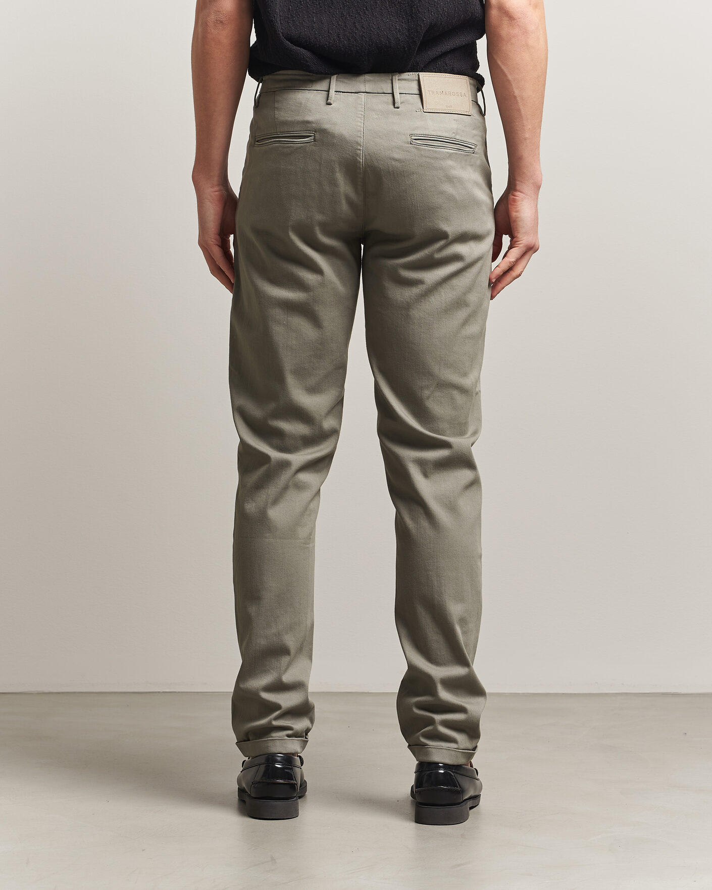 Uomini | Pantaloni | Tramarossa | Luis Superstrech Cotton Chino Aloe