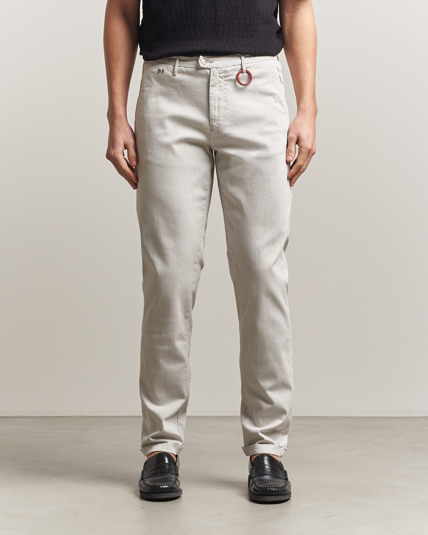 Uomini | Pantaloni | Tramarossa | Luis Superstrech Cotton Chino Ice