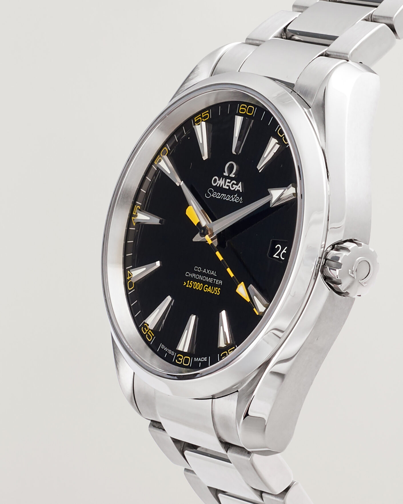 Uomini | Pre-Owned & Vintage Watches | Omega Pre-Owned | Seamaster Aqua Terra 15.000 Gauss 