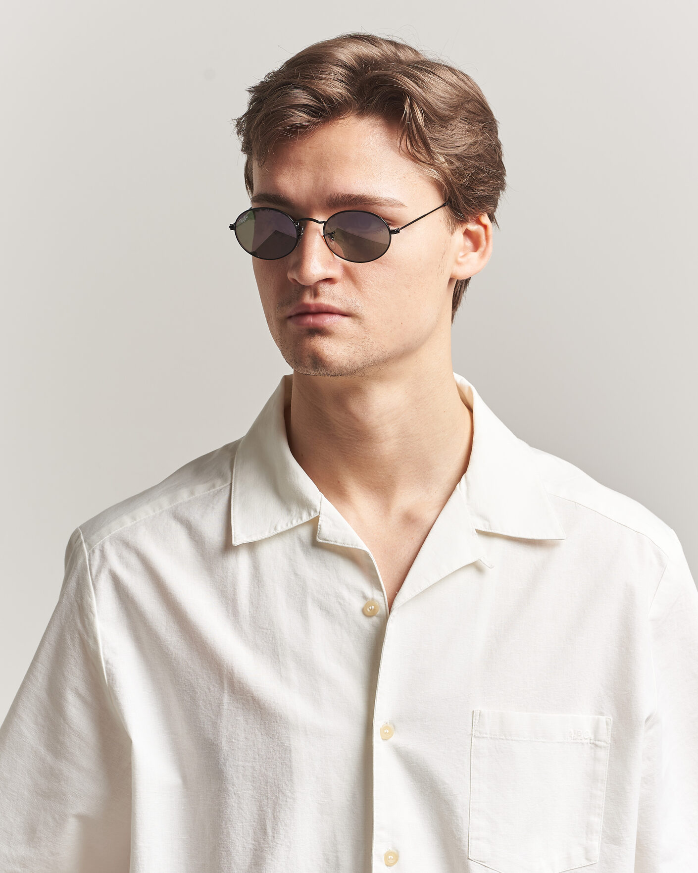 Uomini | Occhiali da sole | Ray-Ban | Oval Sunglasses Black