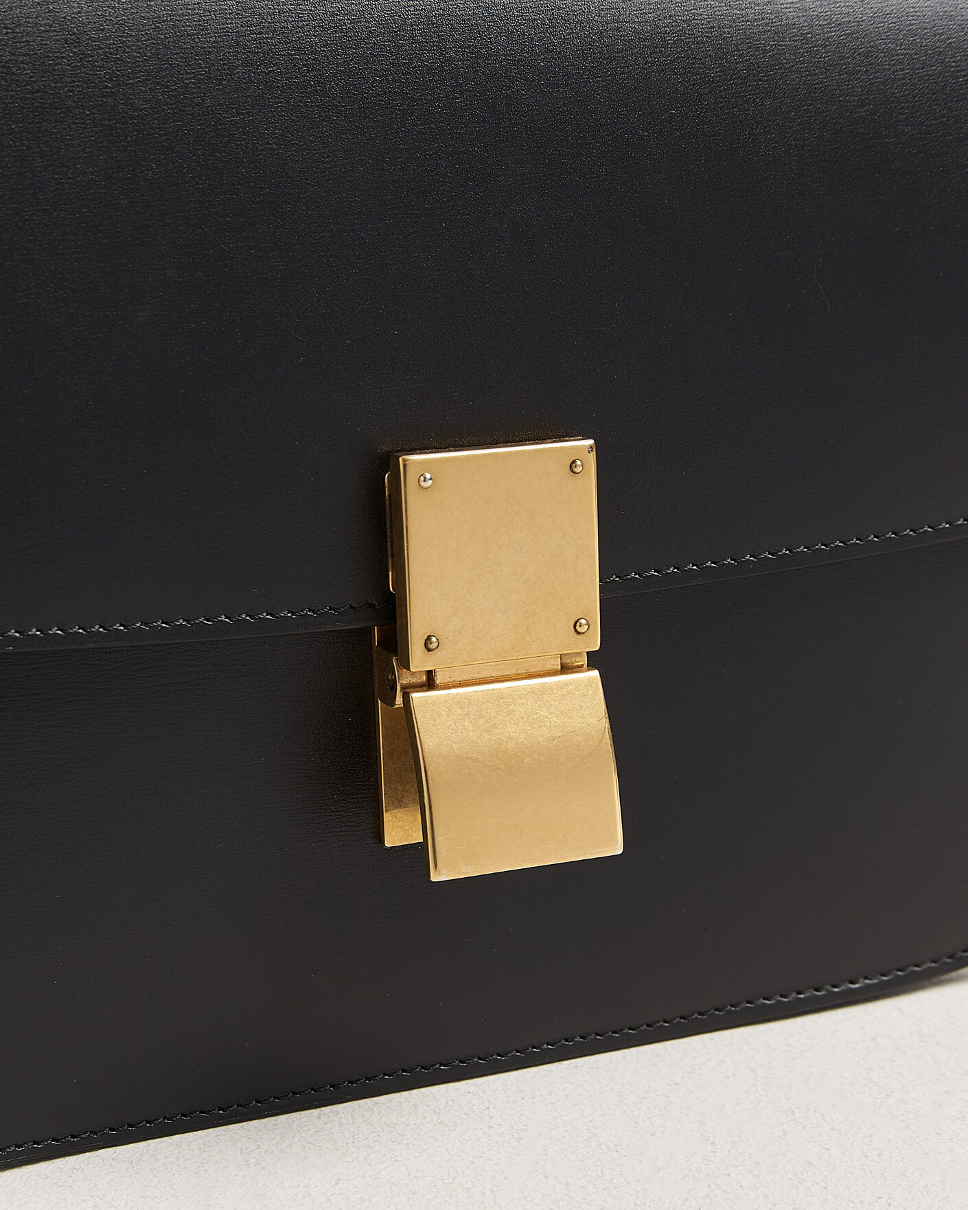 Uomini | Pre-Owned & Vintage Bags | Celine Pre-Owned | Box Bag Medium Black