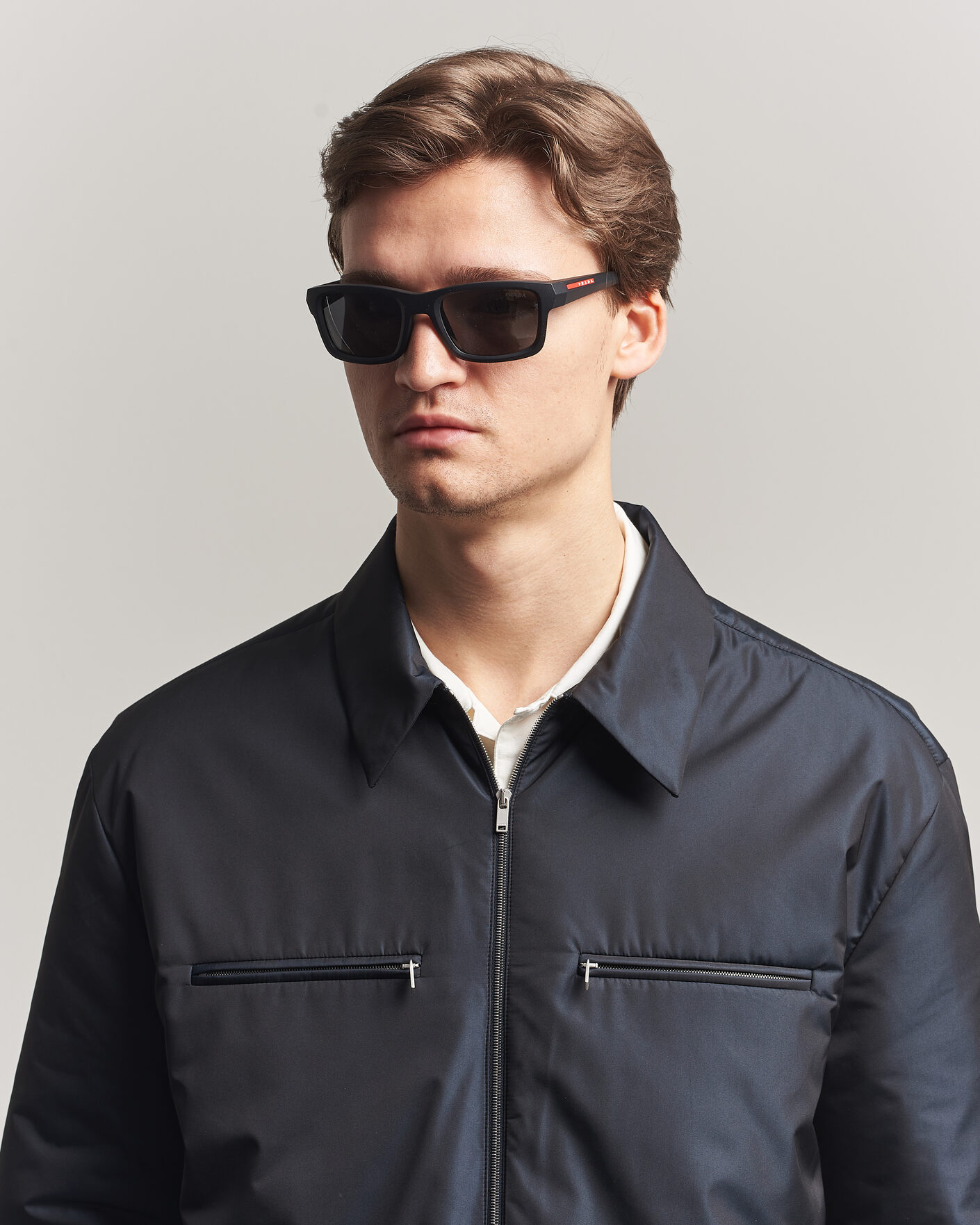 Uomini | Occhiali da sole | Prada Linea Rossa | 0PS B10S Sunglasses Matte Black