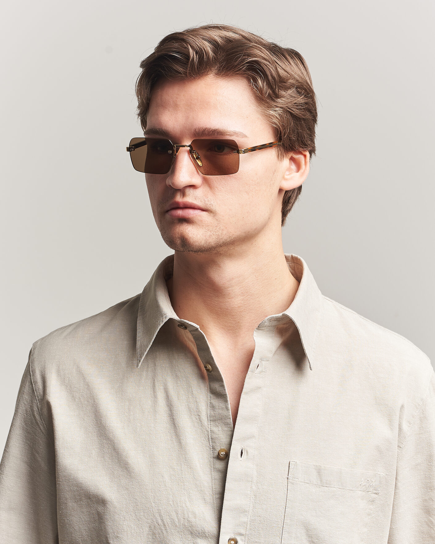 Uomini | Occhiali da sole | Prada Eyewear | 0PR D55S Sunglasses Gold
