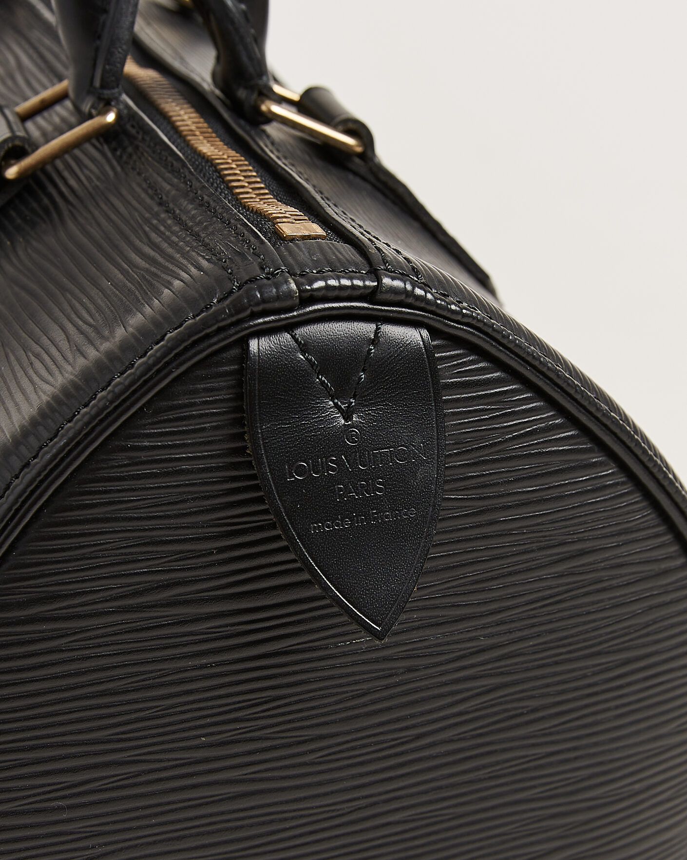 Uomini | Pre-Owned & Vintage Bags | Louis Vuitton Pre-Owned | Speedy 25 Epi Leather Black