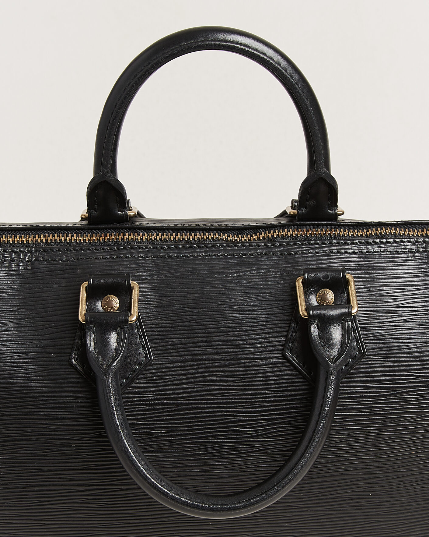 Uomini | Pre-Owned & Vintage Bags | Louis Vuitton Pre-Owned | Speedy 25 Epi Leather Black