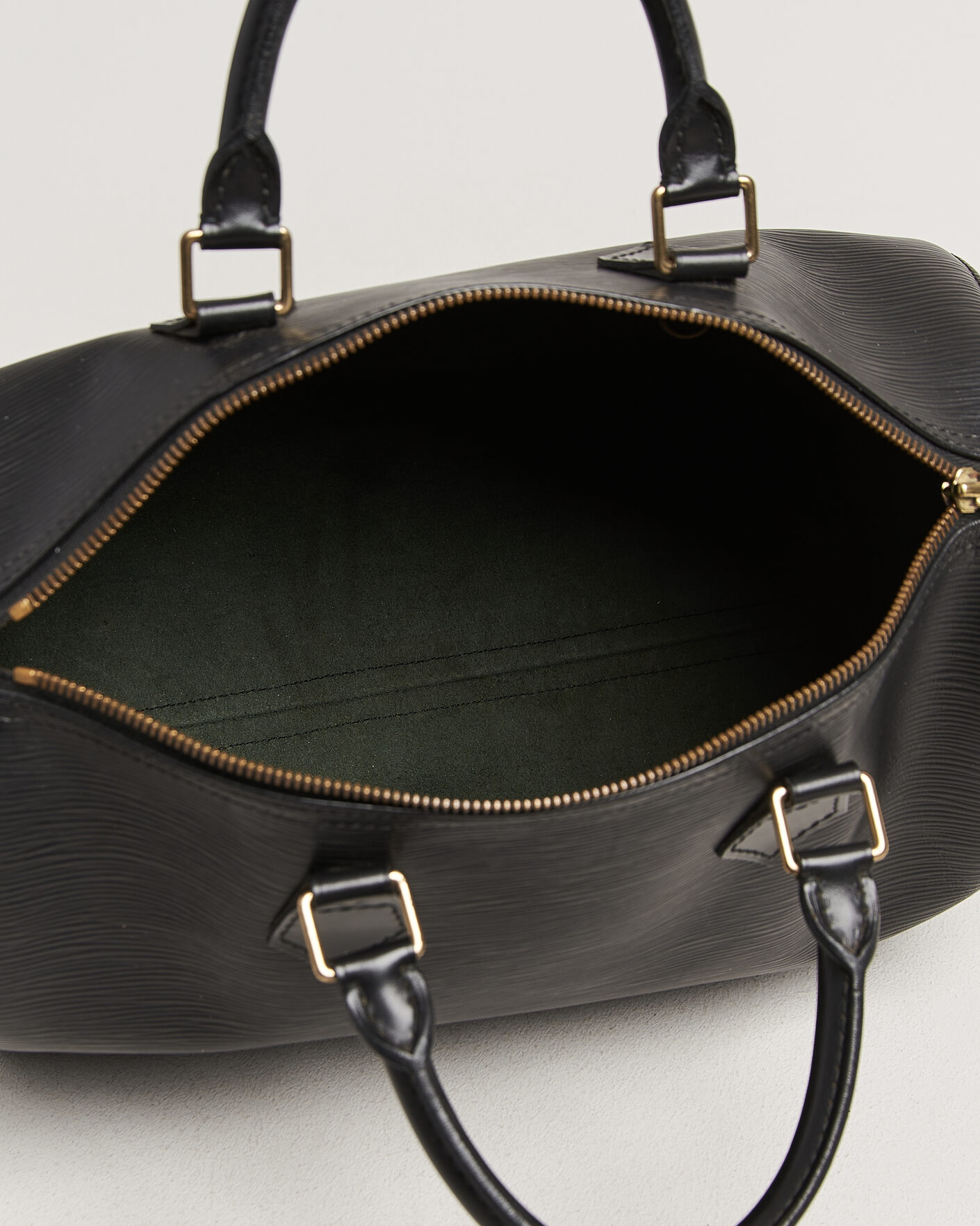 Uomini | Pre-Owned & Vintage Bags | Louis Vuitton Pre-Owned | Speedy 30 Epi Leather Black