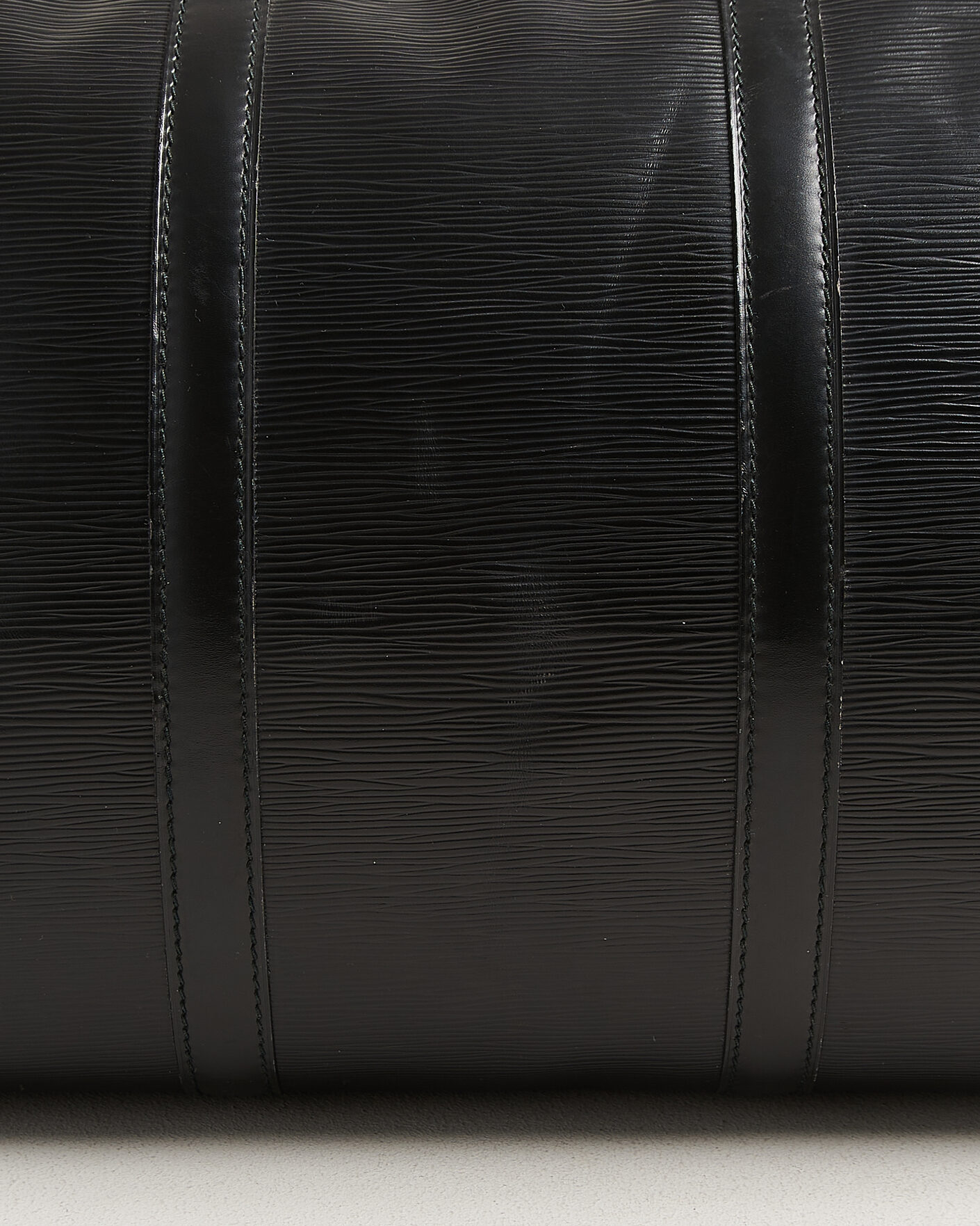 Uomini | Pre-Owned & Vintage Bags | Louis Vuitton Pre-Owned | Keepall 55 Epi Leather Black