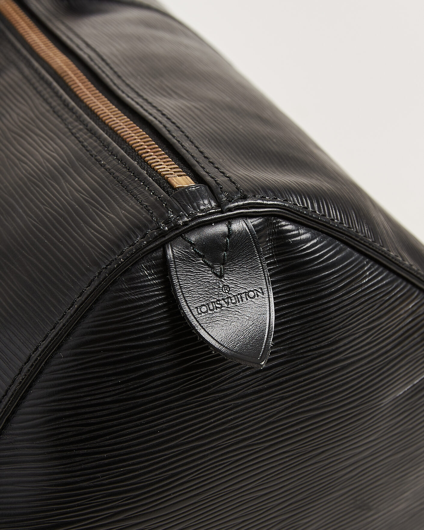 Uomini | Pre-Owned & Vintage Bags | Louis Vuitton Pre-Owned | Keepall 55 Epi Leather Black