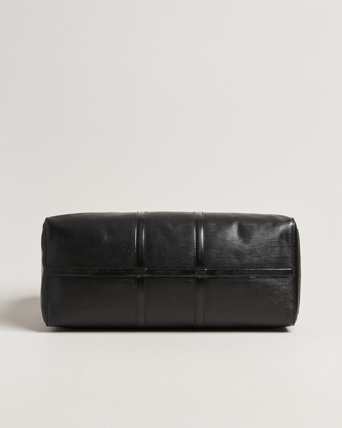 Uomini | Pre-Owned & Vintage Bags | Louis Vuitton Pre-Owned | Keepall 55 Epi Leather Black