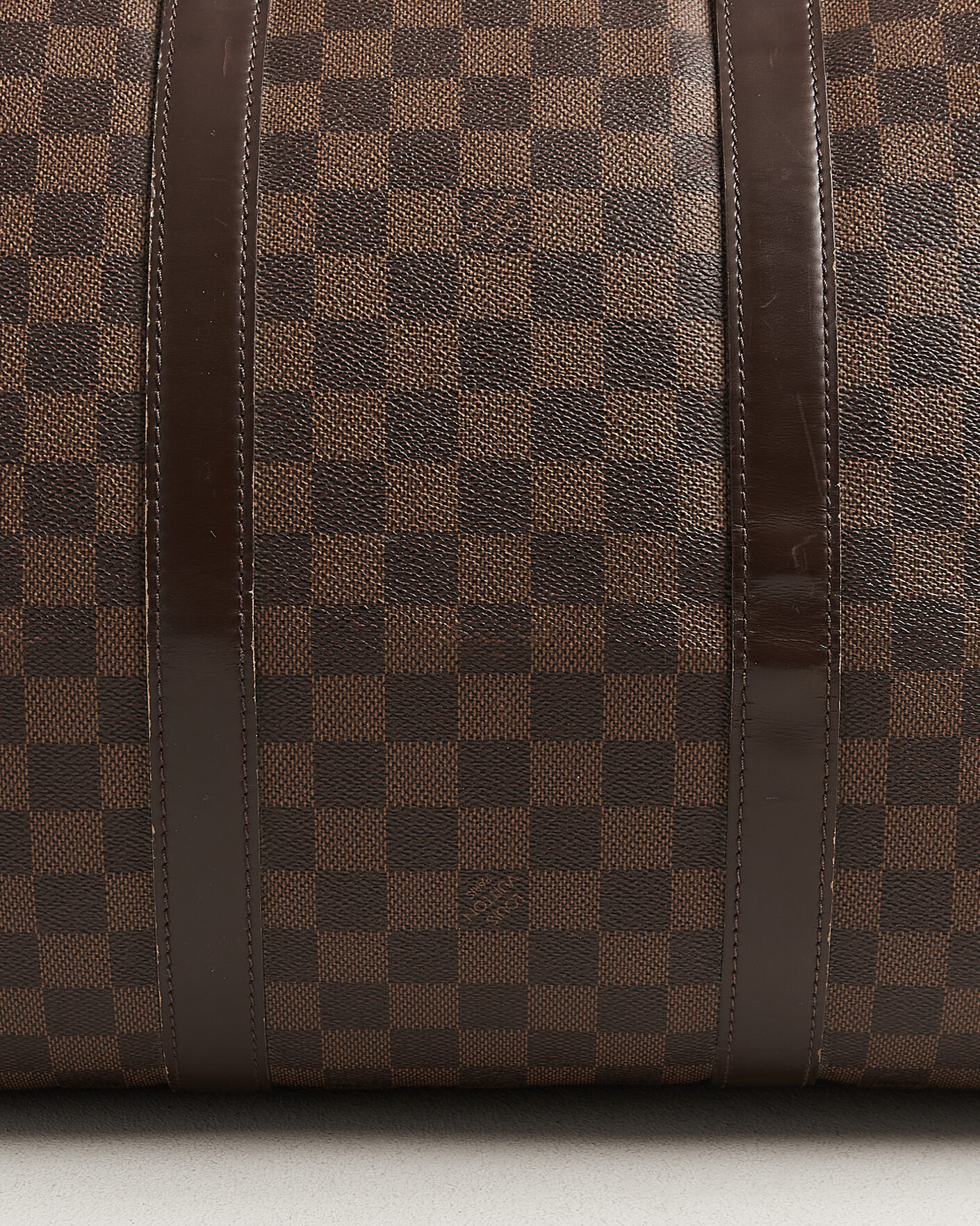 Uomini | Pre-Owned & Vintage Bags | Louis Vuitton Pre-Owned | Keepall 50 Damier Ebene