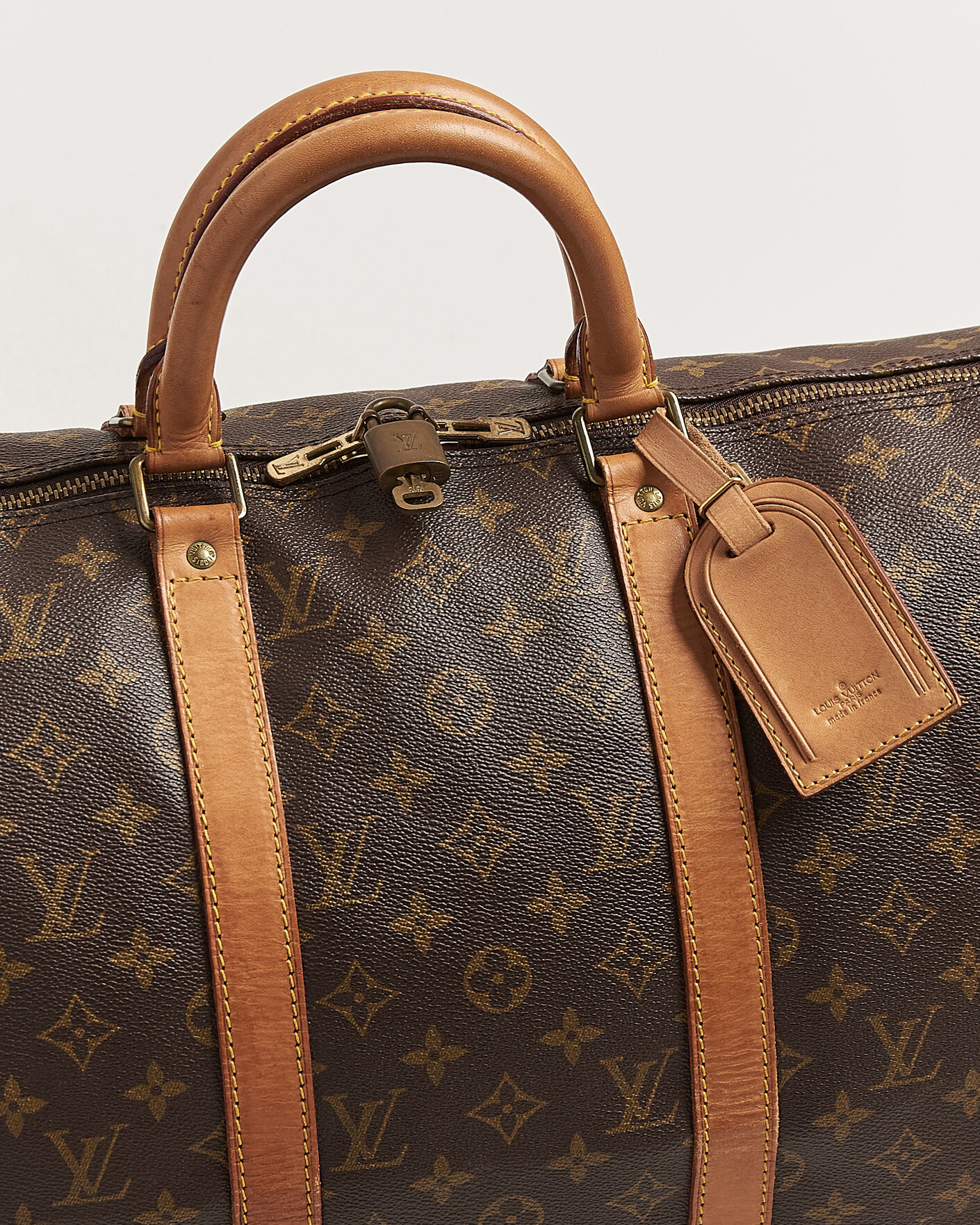 Uomini | Pre-Owned & Vintage Bags | Louis Vuitton Pre-Owned | Keepall Bandouliére 50 Monogram