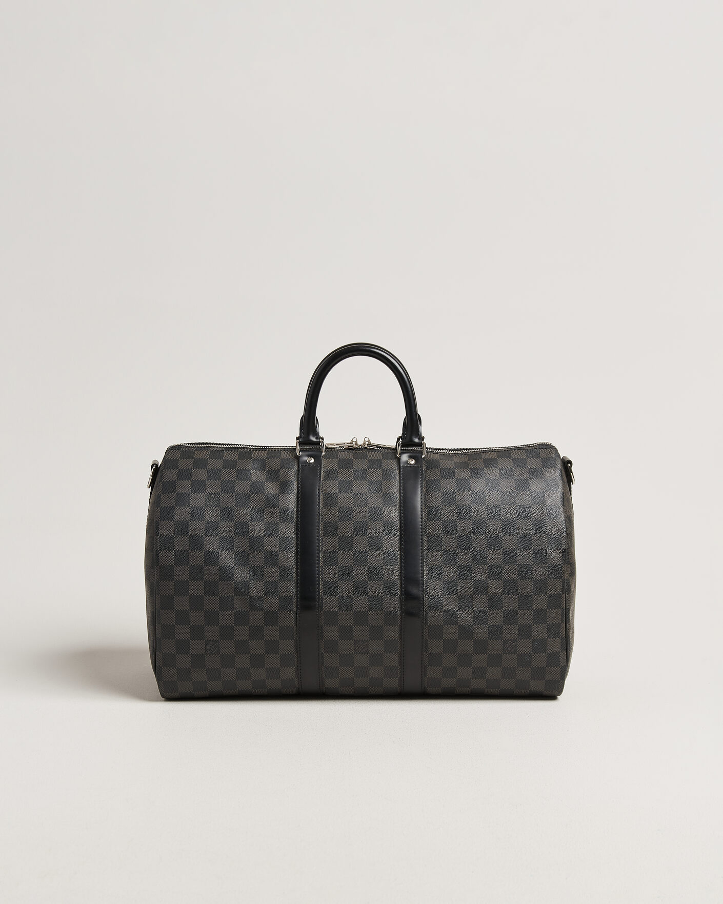 Uomini | Pre-Owned & Vintage Bags | Louis Vuitton Pre-Owned | Keepall Bandouliére 45 Damier Graphite