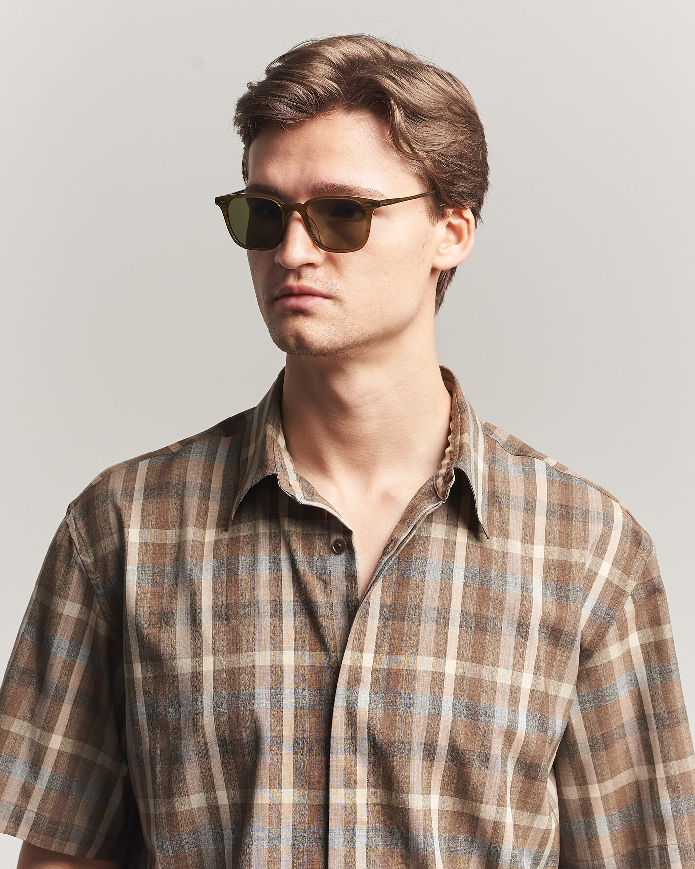 Uomini | Occhiali da sole | Oliver Peoples | Laedin Sunglasses Olive