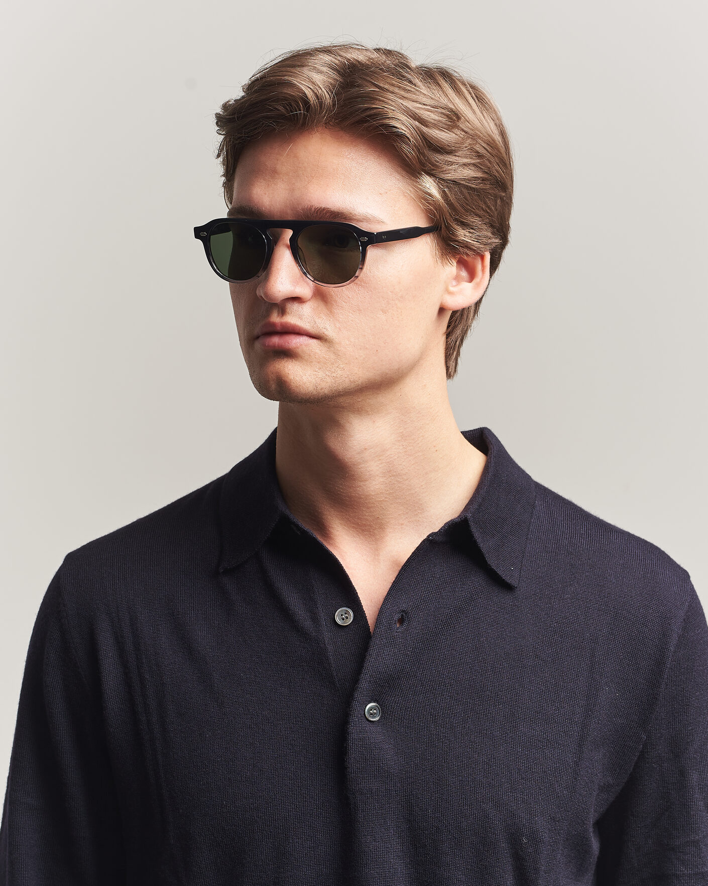 Uomini | Occhiali da sole | Garrett Leight | Harding Sunglasses Grey Quartz