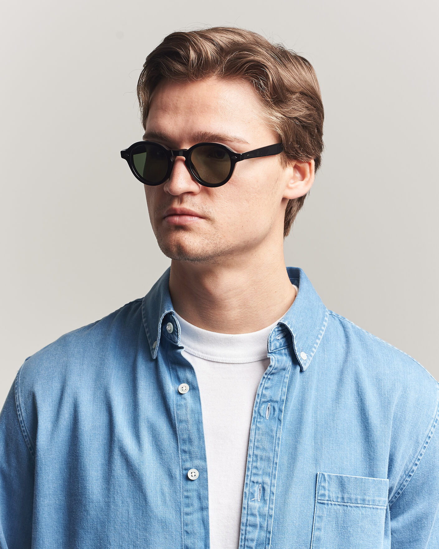 Uomini | Occhiali da sole | Garrett Leight | Flipper Sunglasses Black