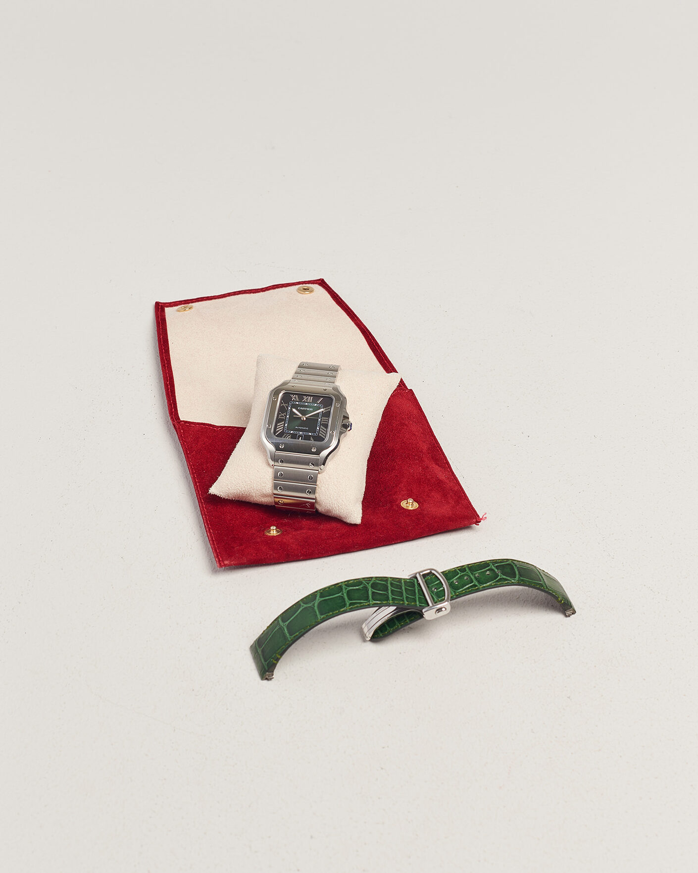 Uomini | Cartier Pre-Owned Santos Large | Cartier Pre-Owned | Santos Large