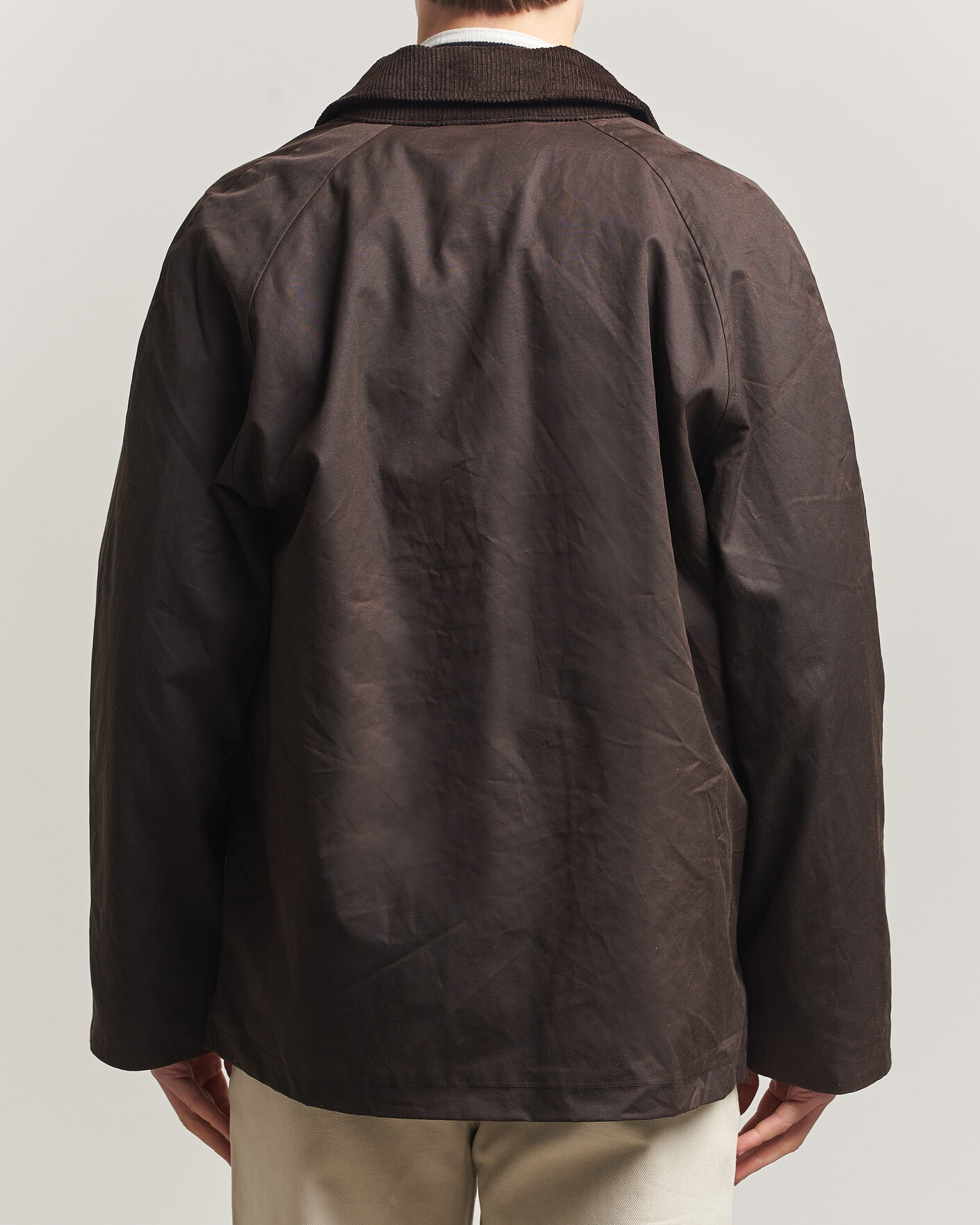 Uomini | Giacche | A Day's March | Limestone Waxed Jacket Dark Brown