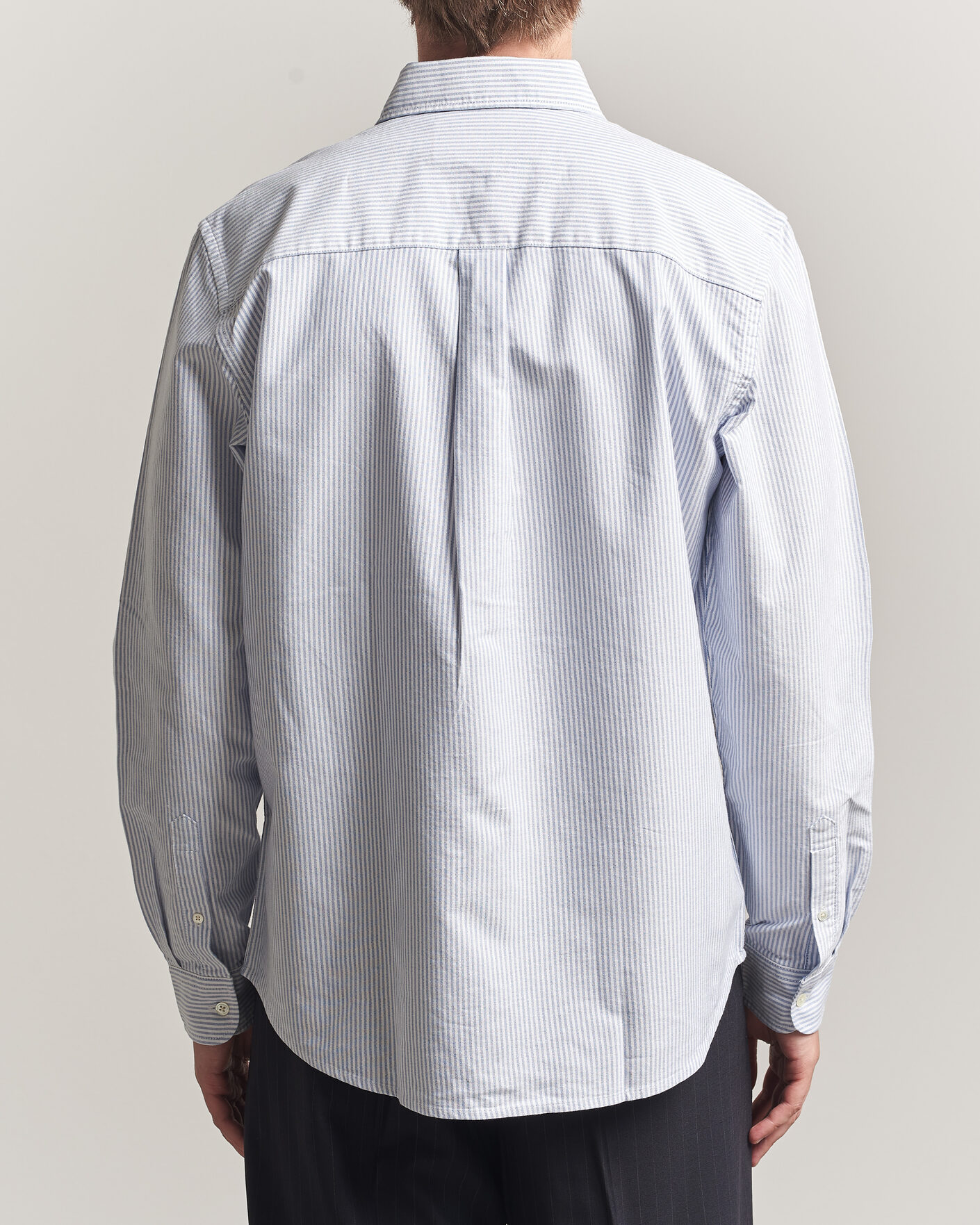 Uomini | Camicie | A Day's March | Original Oxford Shirt Blue/White