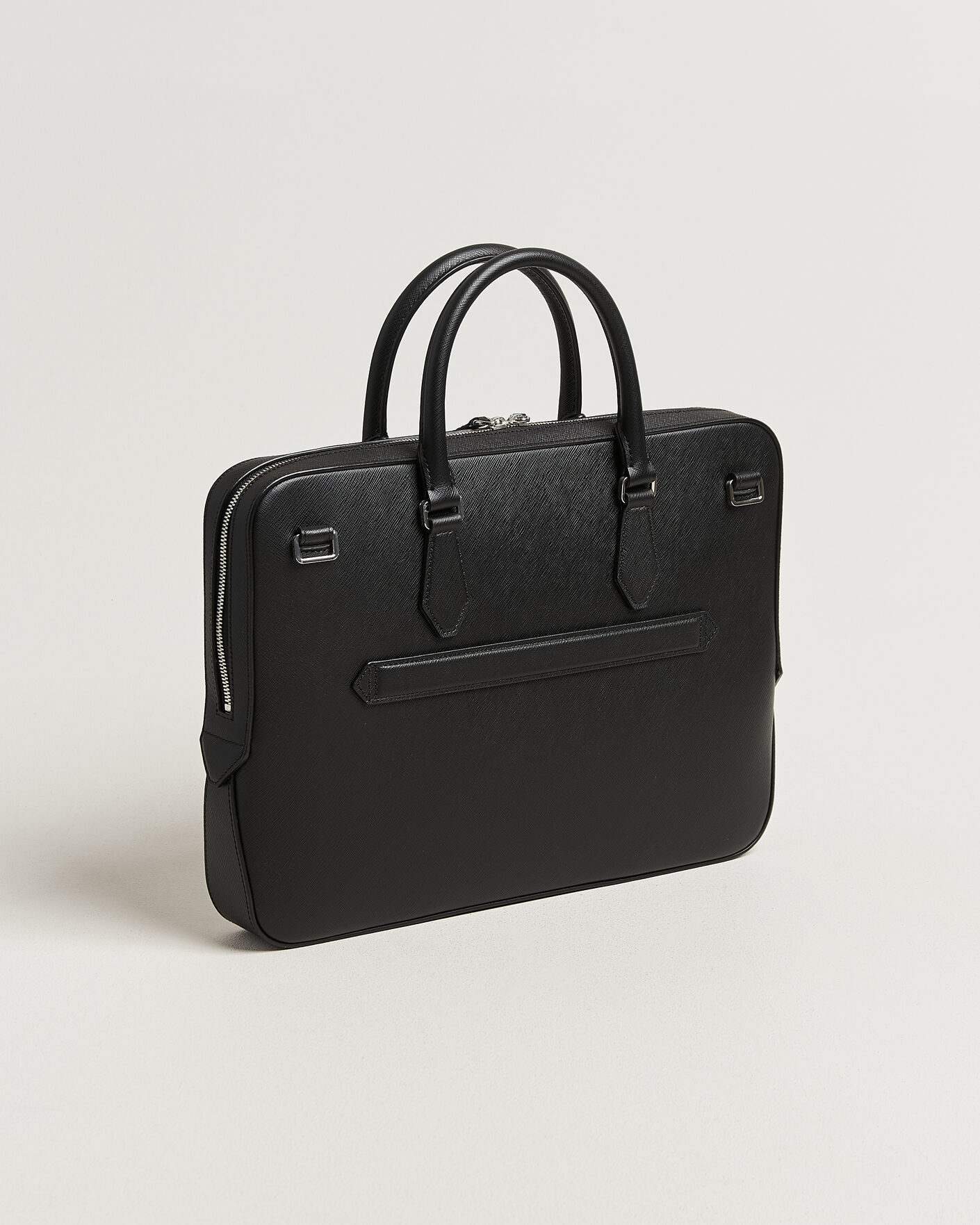 Uomini | Borse | Montblanc | Thin Sartorial Leather Briefcase Black