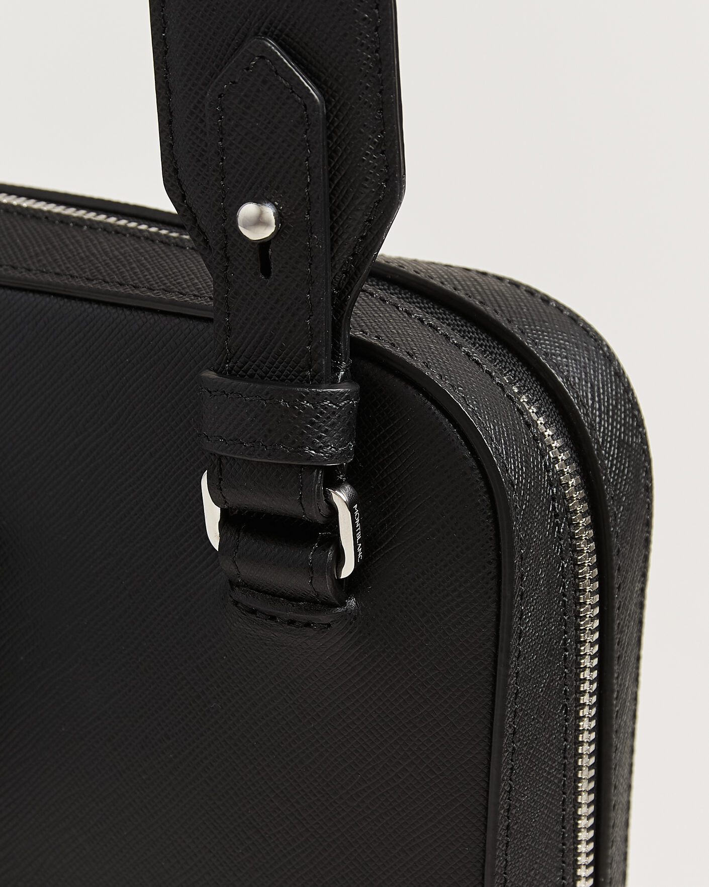 Uomini | Borse | Montblanc | Thin Sartorial Leather Briefcase Black