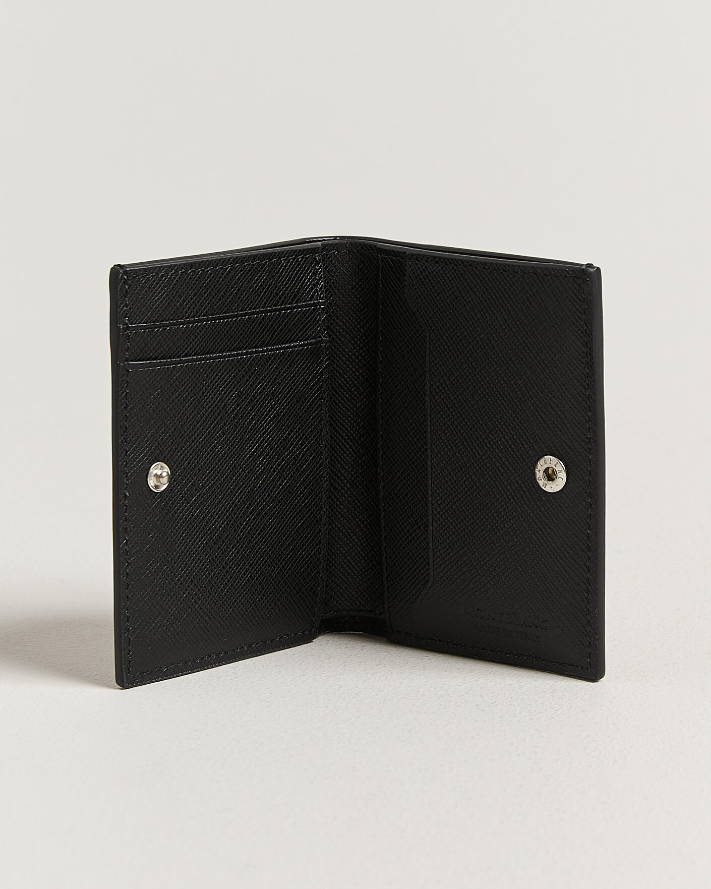 Uomini | Portafogli | Montblanc | Mini Sartorial Leather 4cc Wallet Black