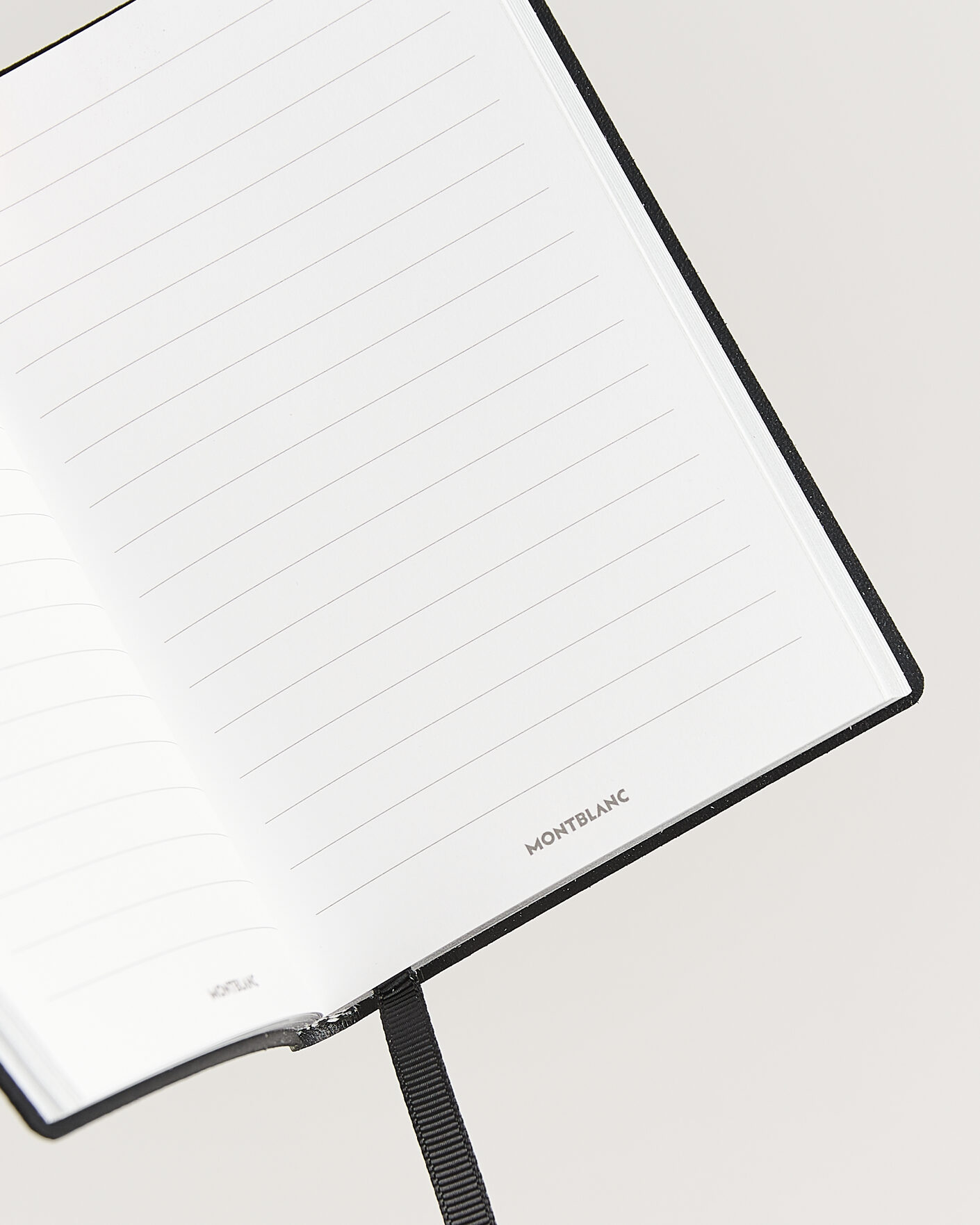 Uomini | Quaderni | Montblanc | Sartorial Leather Small Notebook, Lined Black