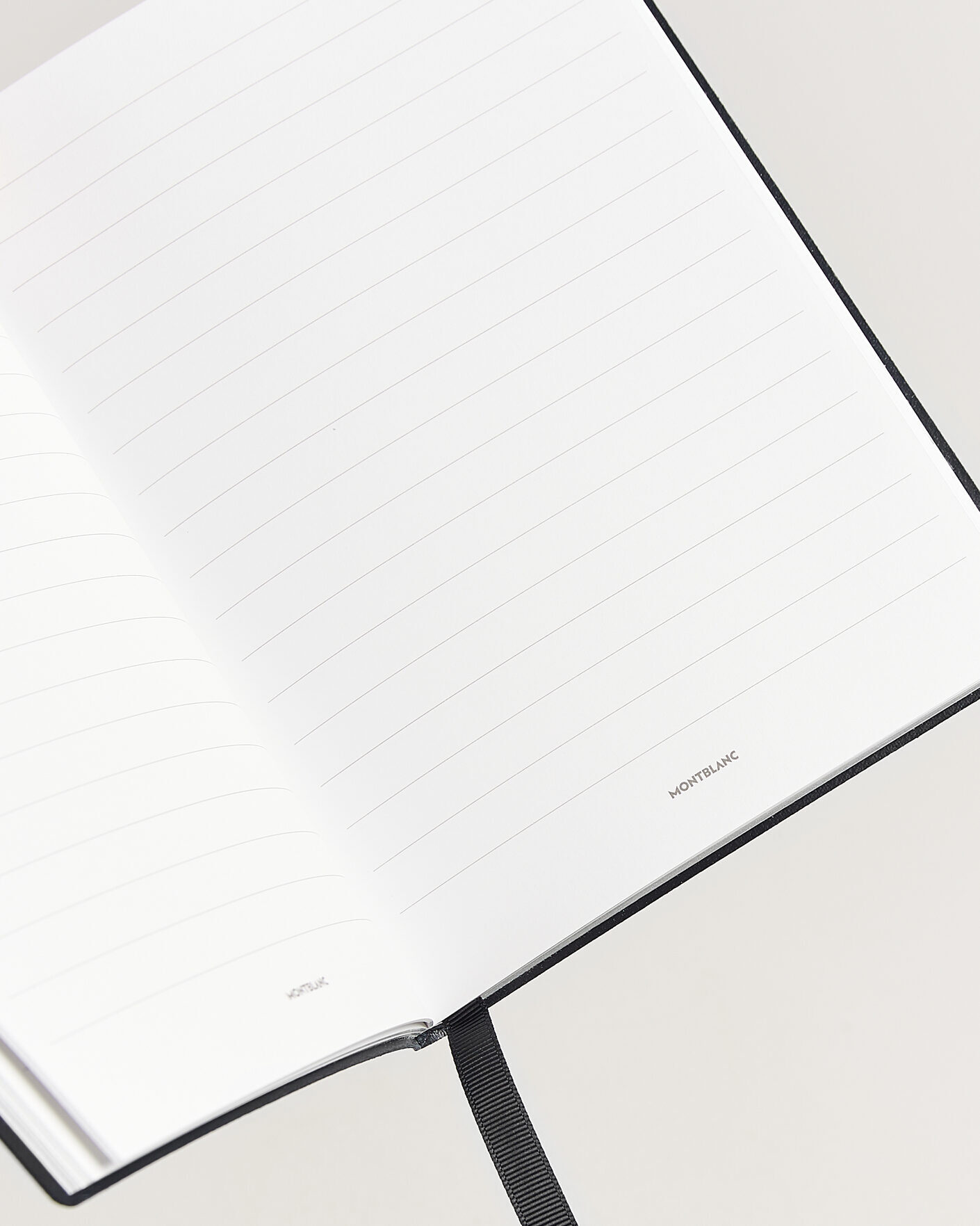 Uomini | Quaderni | Montblanc | Sartorial Leather Medium Notebook, Lined Black