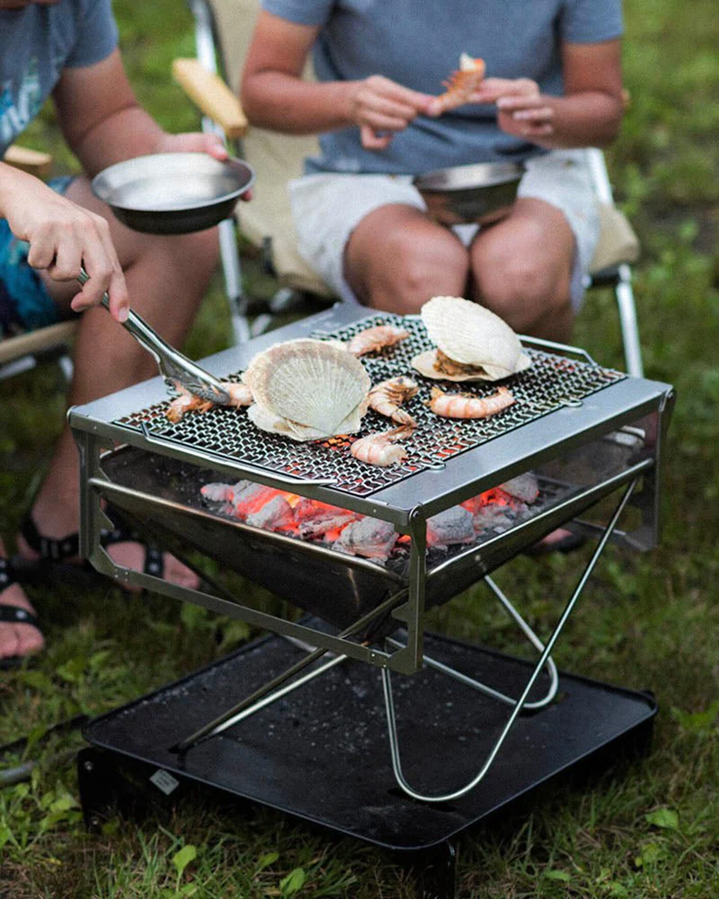 Uomini | Outdoor living | Snow Peak | Takibi Fire & Grill Stainless Steel