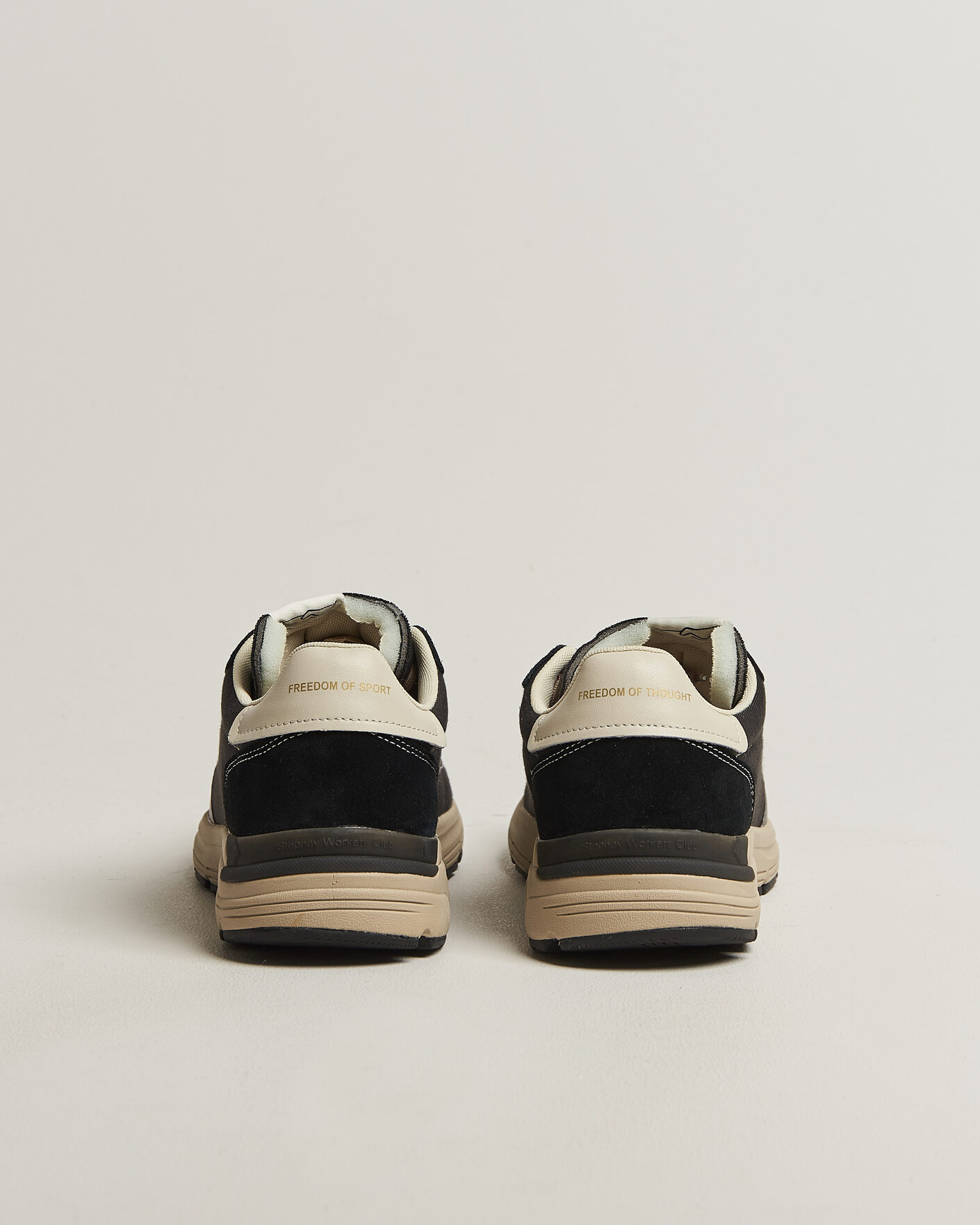 Uomini | Sneakers | Stepney Workers Club | Legion Suede Twill Sneaker Black