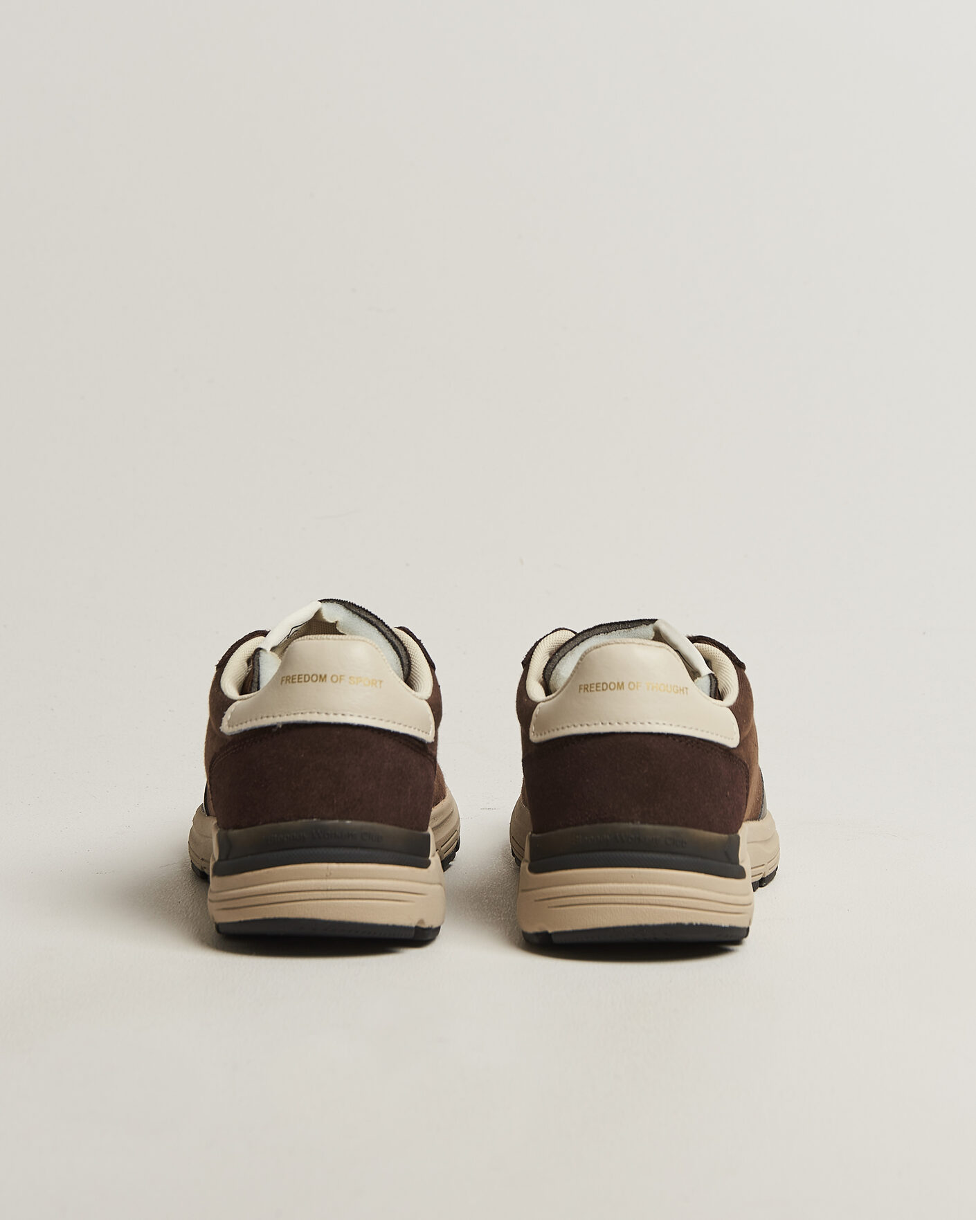 Uomini | Sneakers | Stepney Workers Club | Legion Suede Twill Sneaker Dark Brown