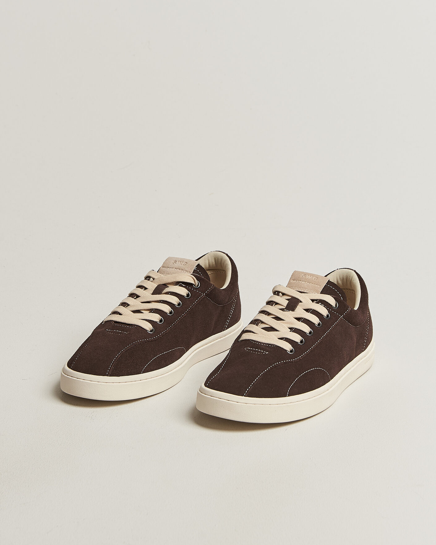 Uomini | Sneakers | Stepney Workers Club | Surma Suede Sneaker Dark Brown