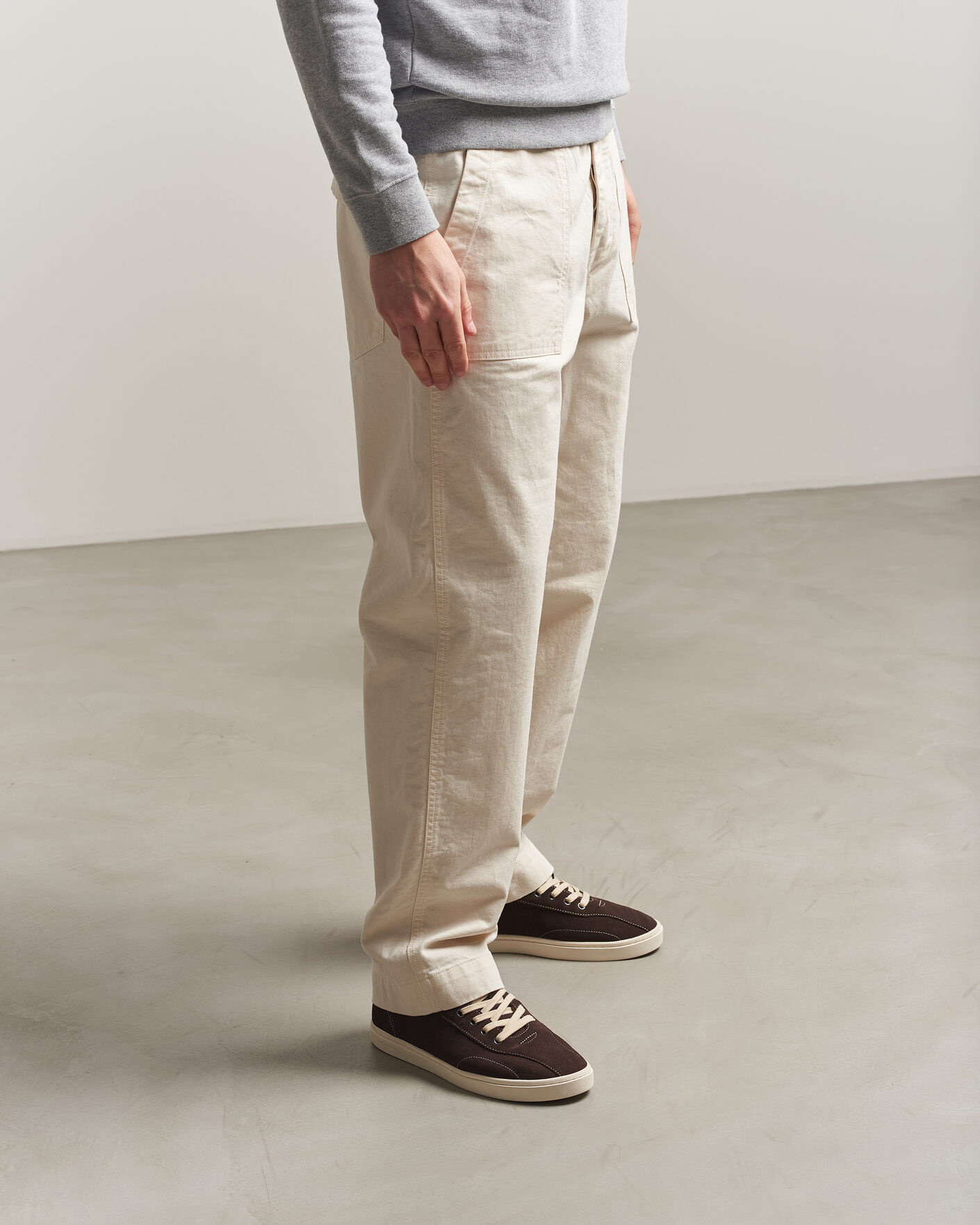Uomini | Sneakers | Stepney Workers Club | Surma Suede Sneaker Dark Brown