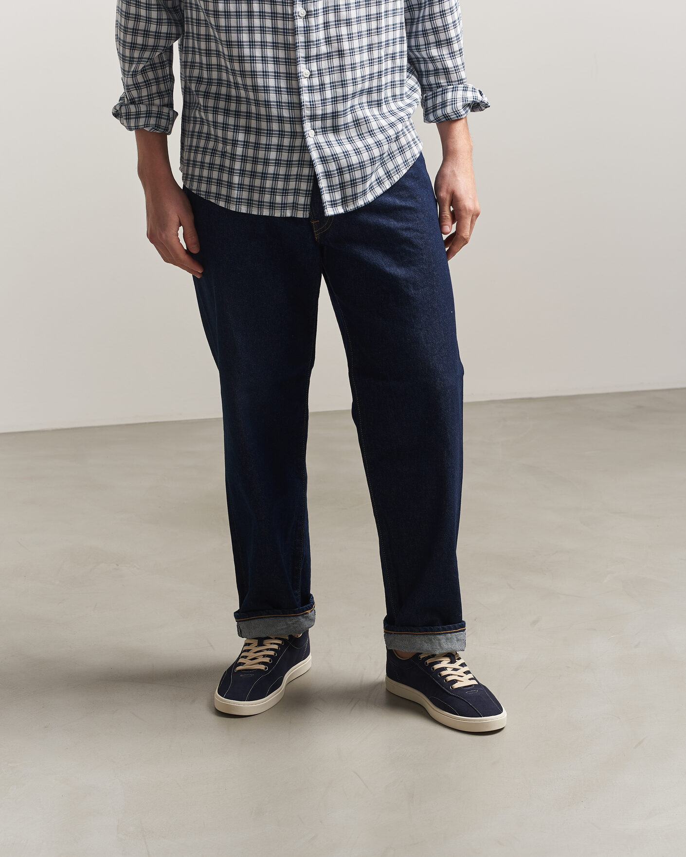 Uomini | Sneakers | Stepney Workers Club | Surma Suede Sneaker Navy