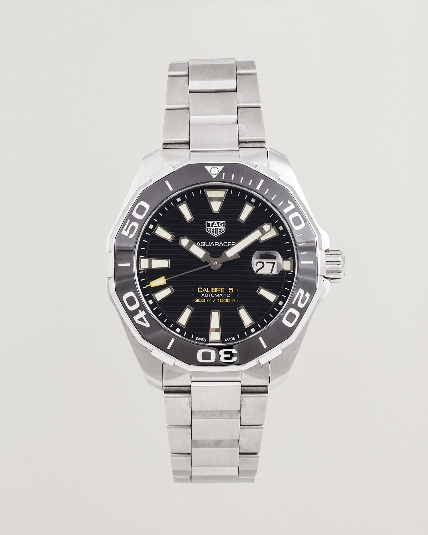 Uomini | Pre-Owned & Vintage Watches | Tag Heuer Pre-Owned | Aquaracer Caliber 5 