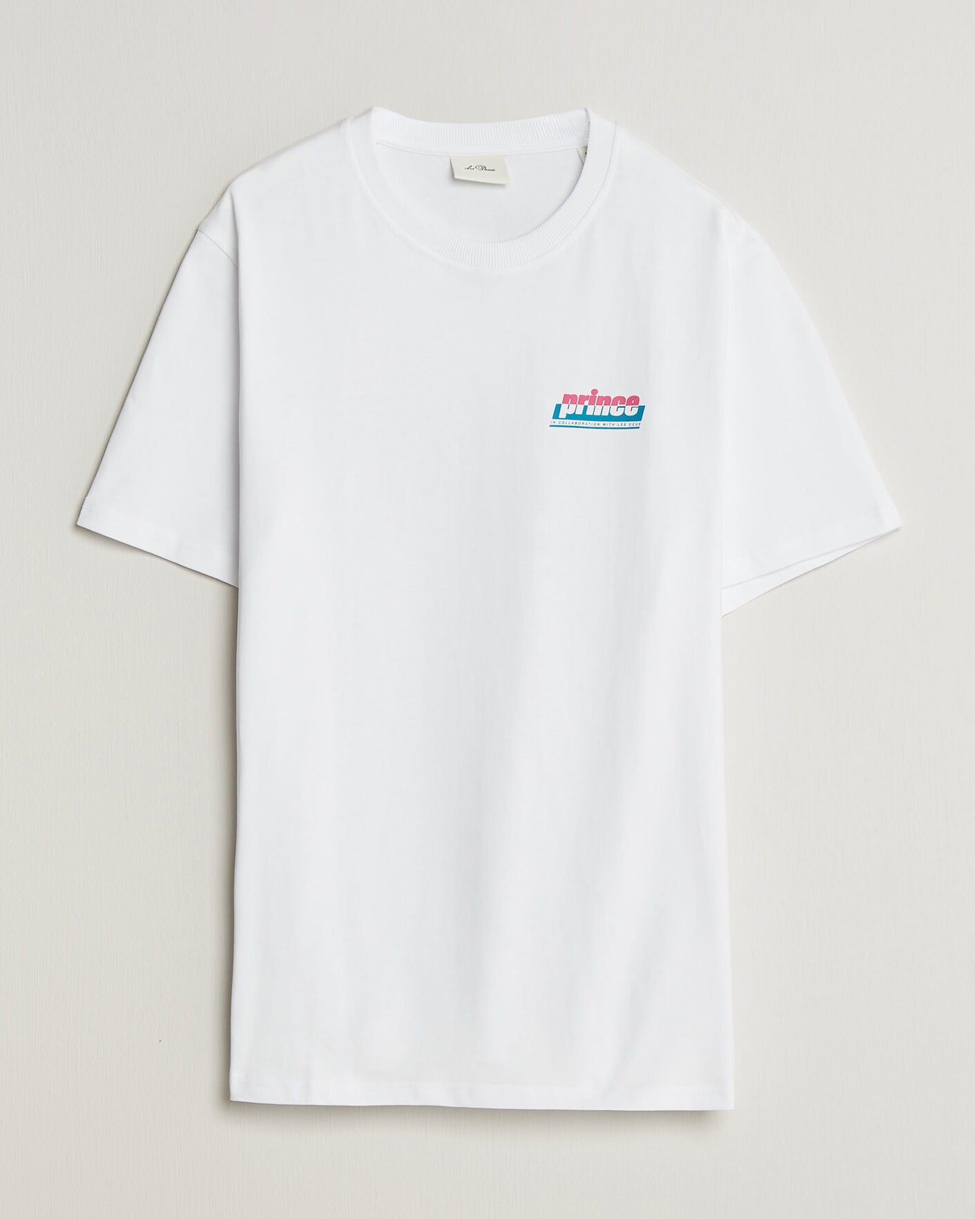 Uomini | T-shirt | LES DEUX | Prince P T-Shirt White
