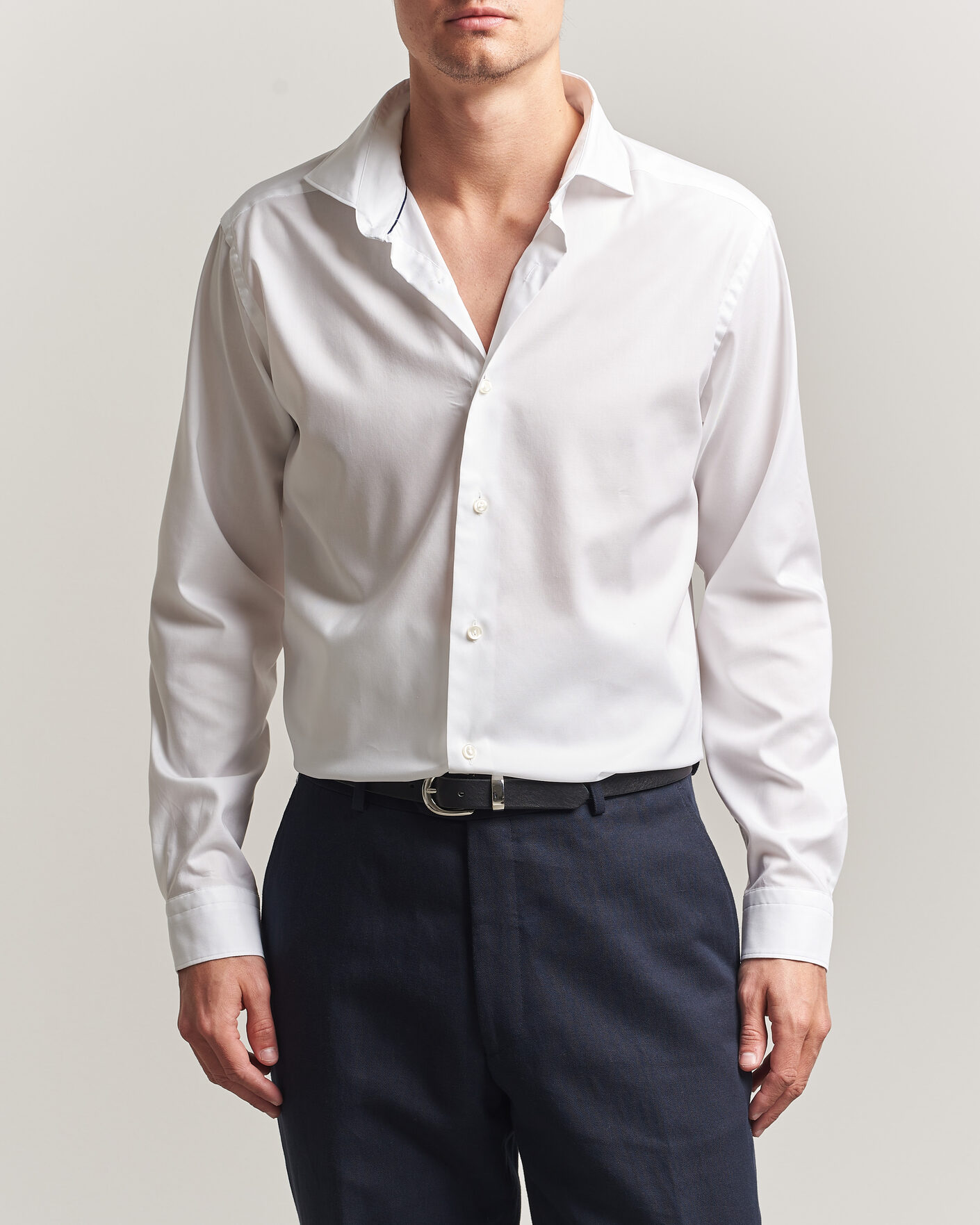 Uomini | Camicie | Eton | Casual Fit Signature Oxford Shirt White